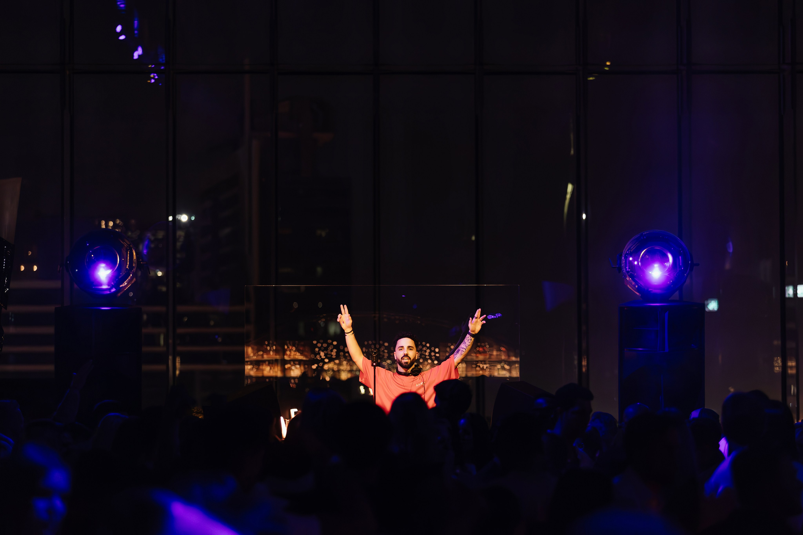 Twilight Party at Sphere Dubai — Nightlife Photography. Evgen Yatsenko — Photographer in Dubai