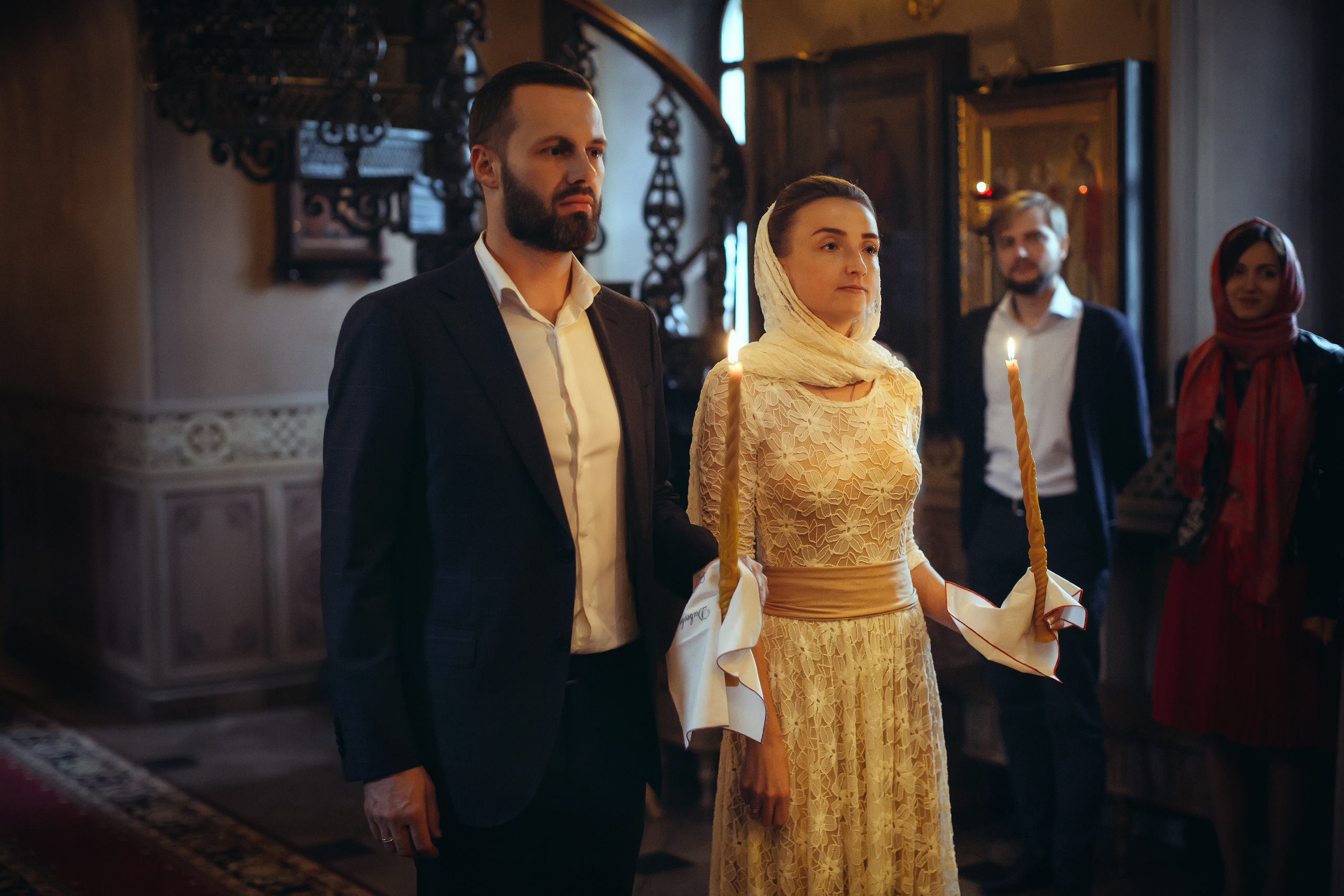 Венчание Виктора и Марии. Фотограф на Крещение, семейный фотограф в Москве