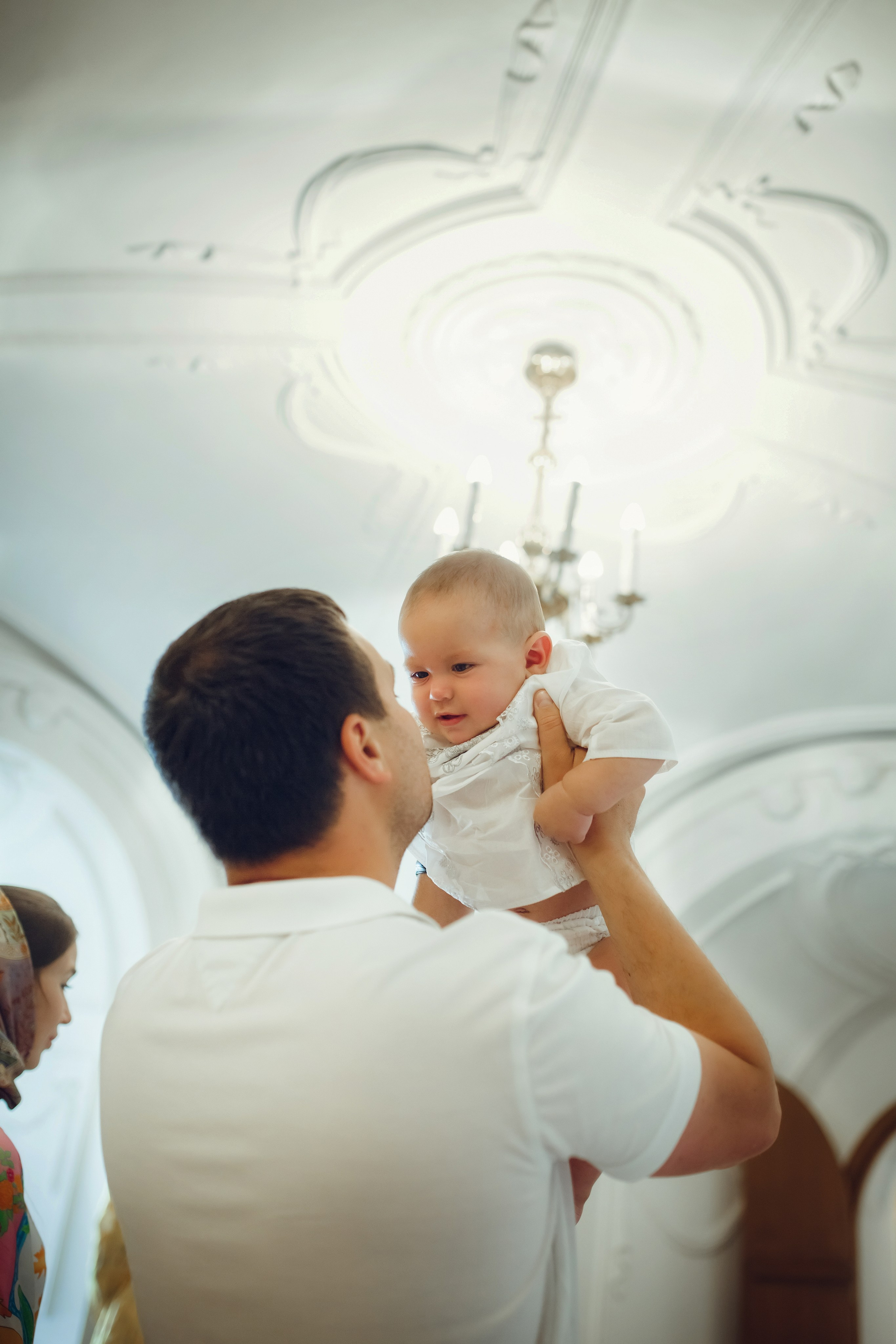 Крещение Эрнеста. Фотограф на Крещение, семейный фотограф в Москве