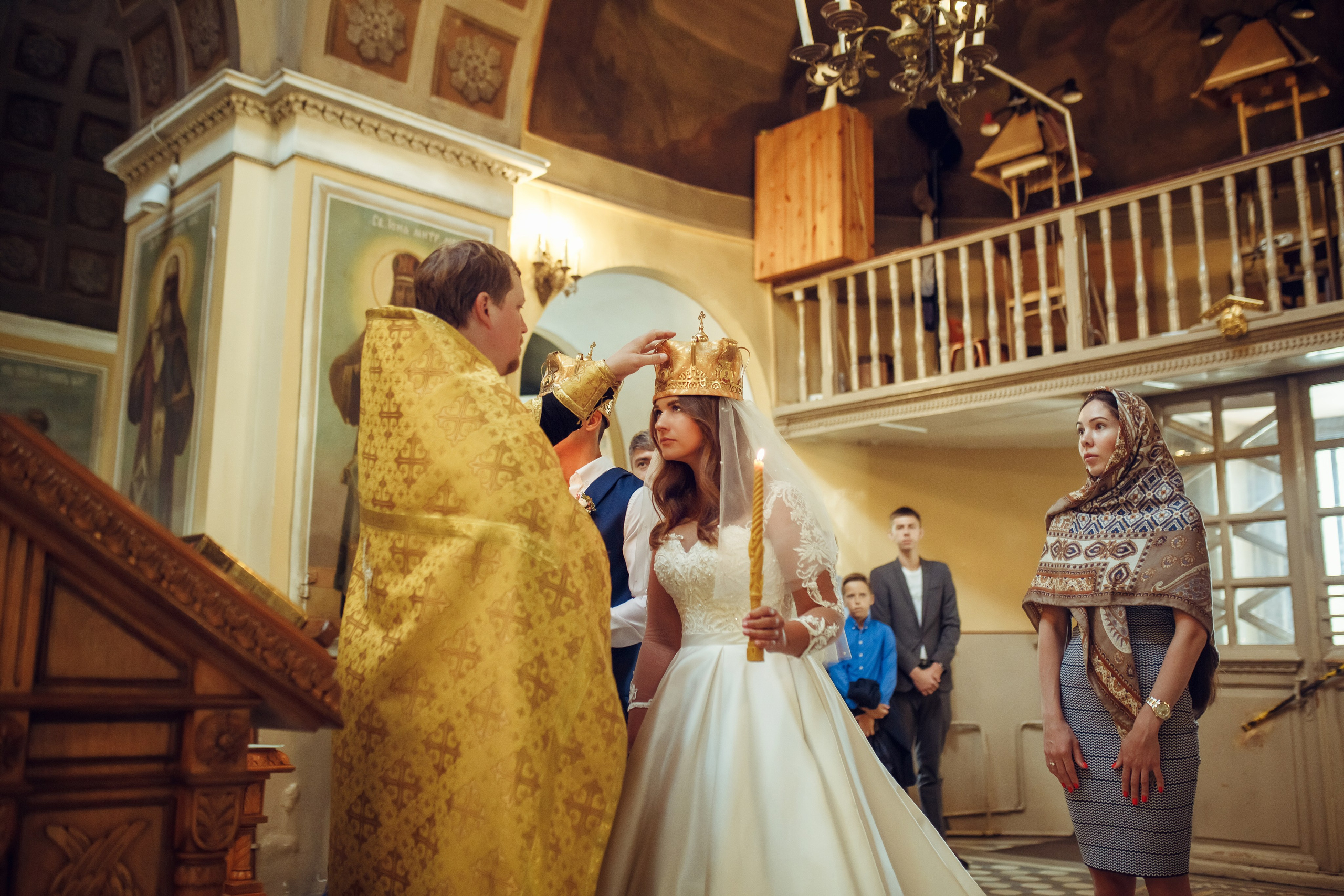 Венчание Яны и Артема. Фотограф на Крещение, семейный фотограф в Москве