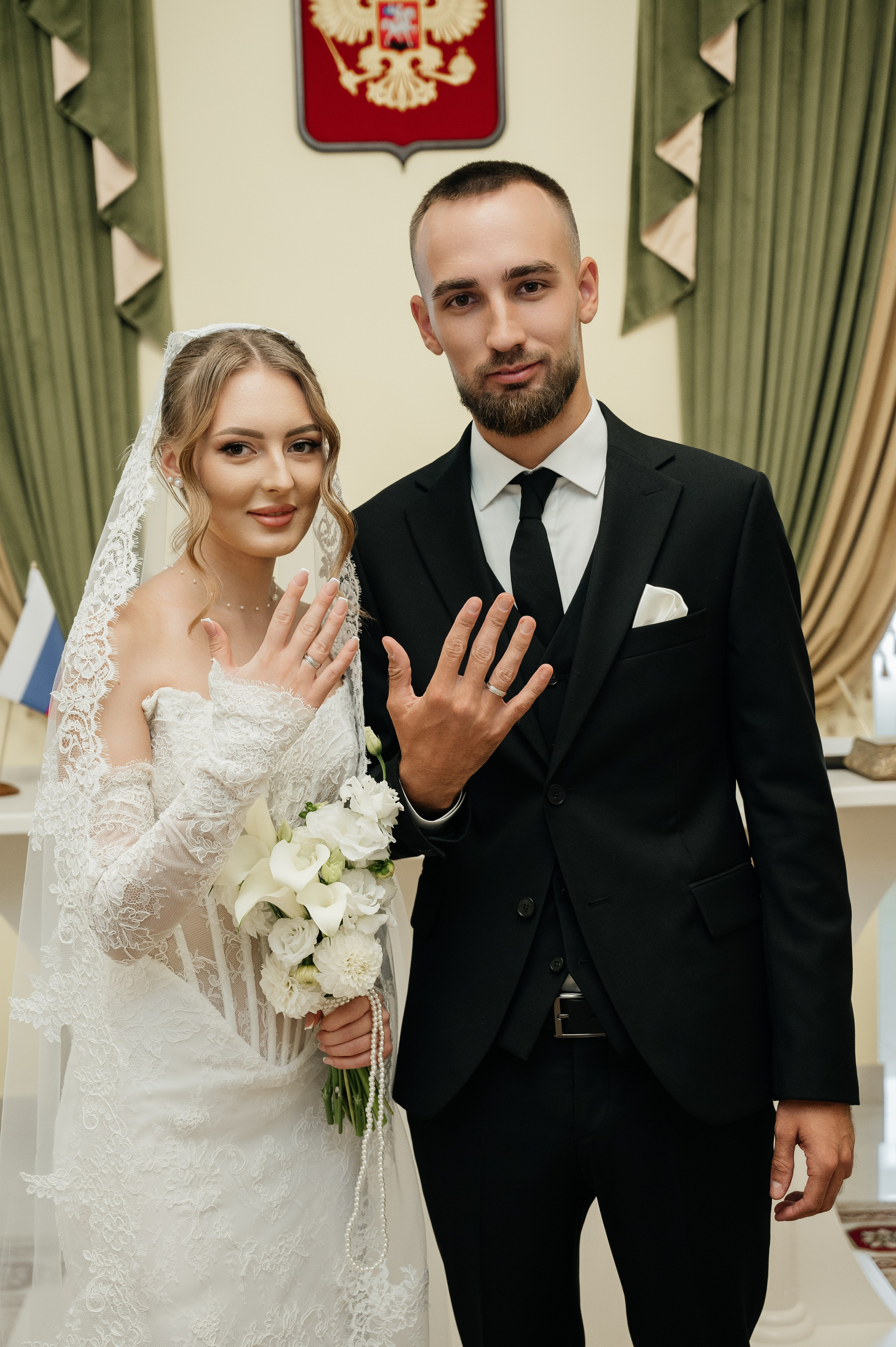 Виктор и Валерия (загс). Свадебный и семейный фотограф в Краснодаре Алина Мельник