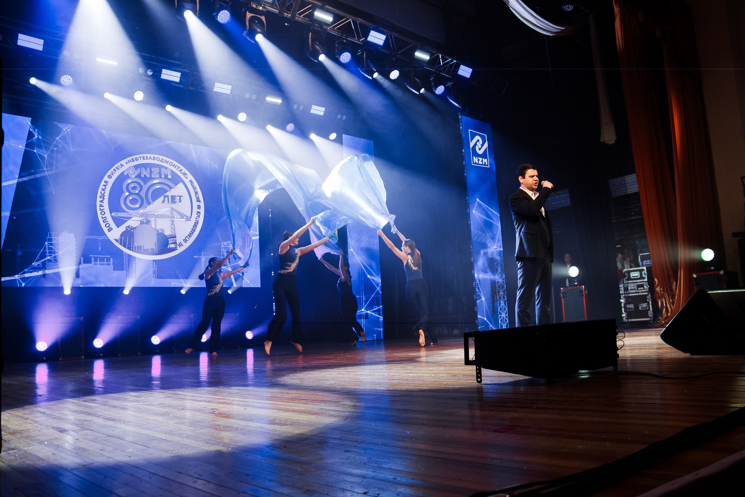 Юбилей фирмы «НЕФТЕЗАВОДМОНТАЖ». Свадебный и детский фотограф в Волгограде Слава Белов