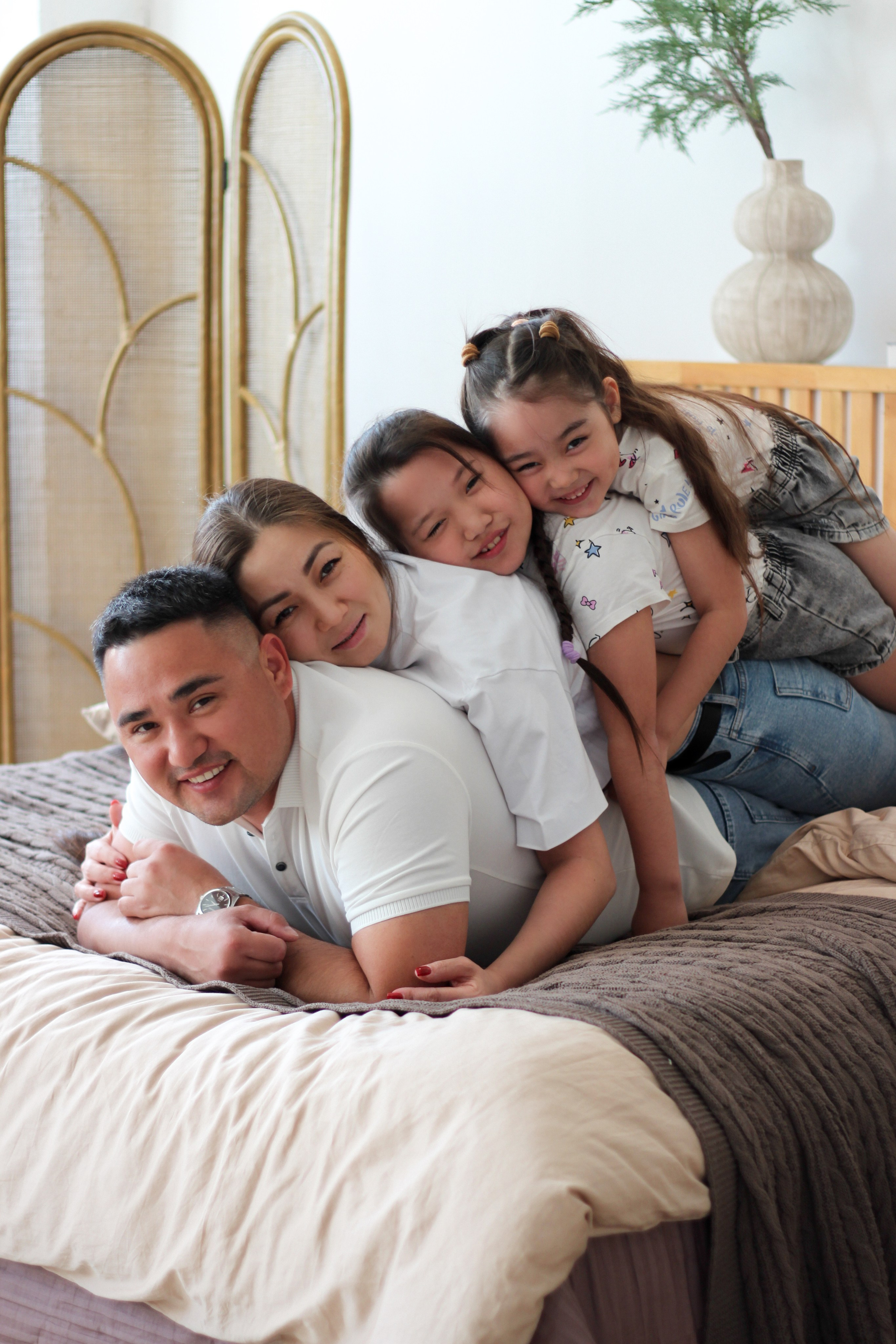 Семья Бакиных. Мания, портретный фотограф в городе Оренбург