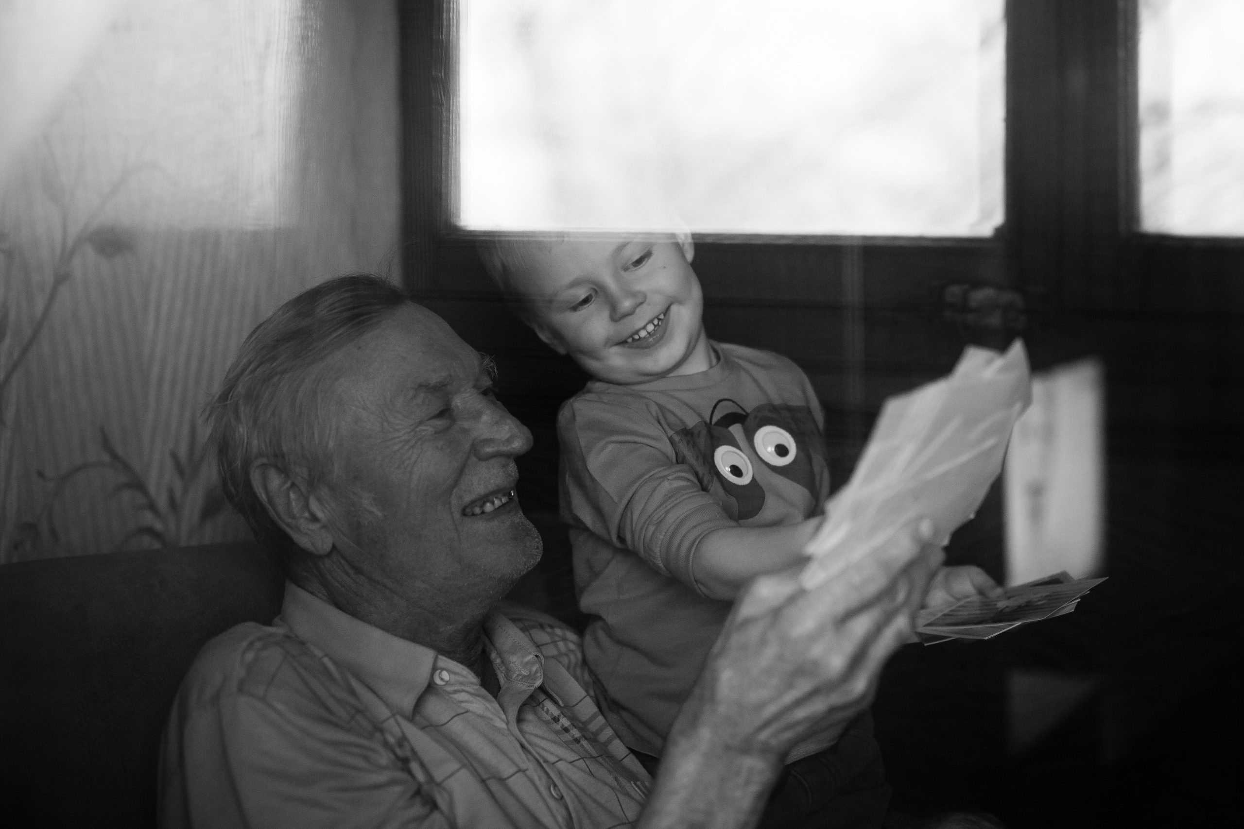 В гостях у дедушки. Семейный фотограф Алёна Шаталова