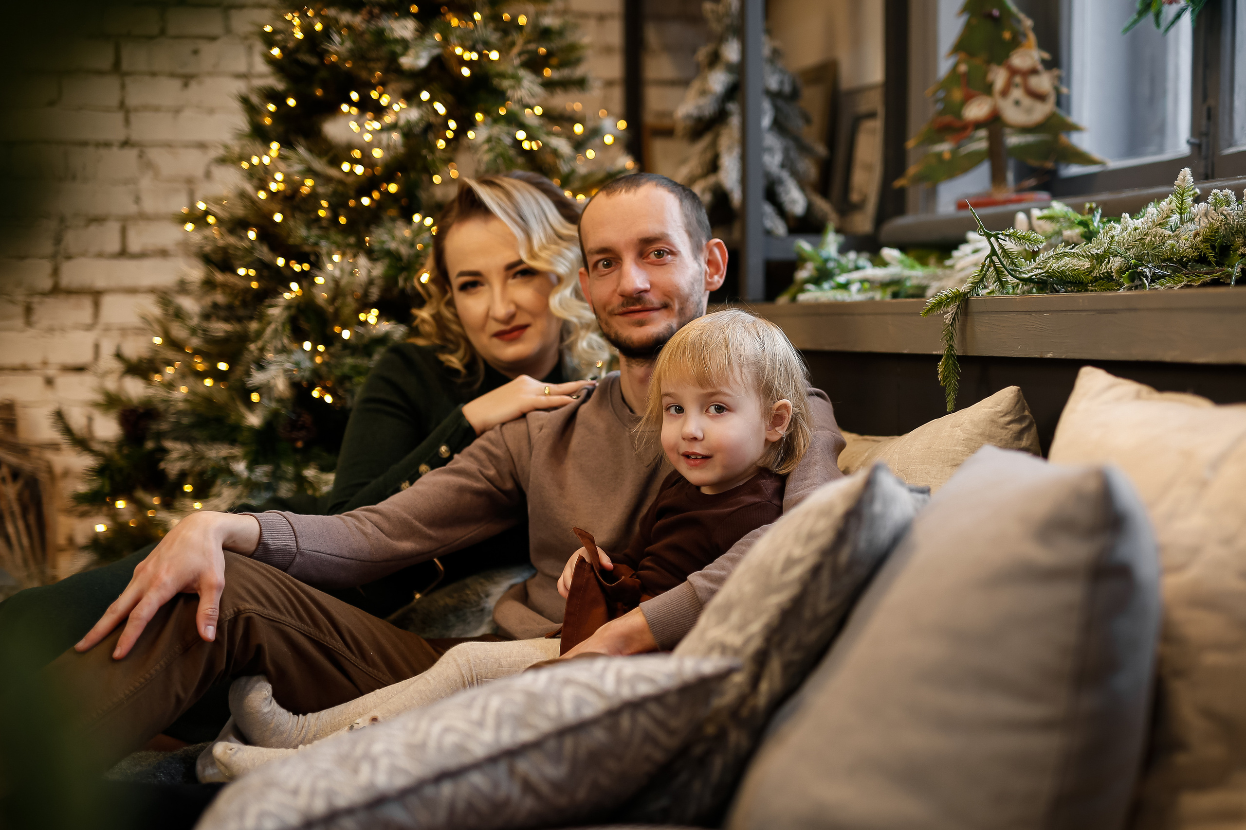 Новогодняя семейная фотосессия. Семейный фотограф Алёна Шаталова
