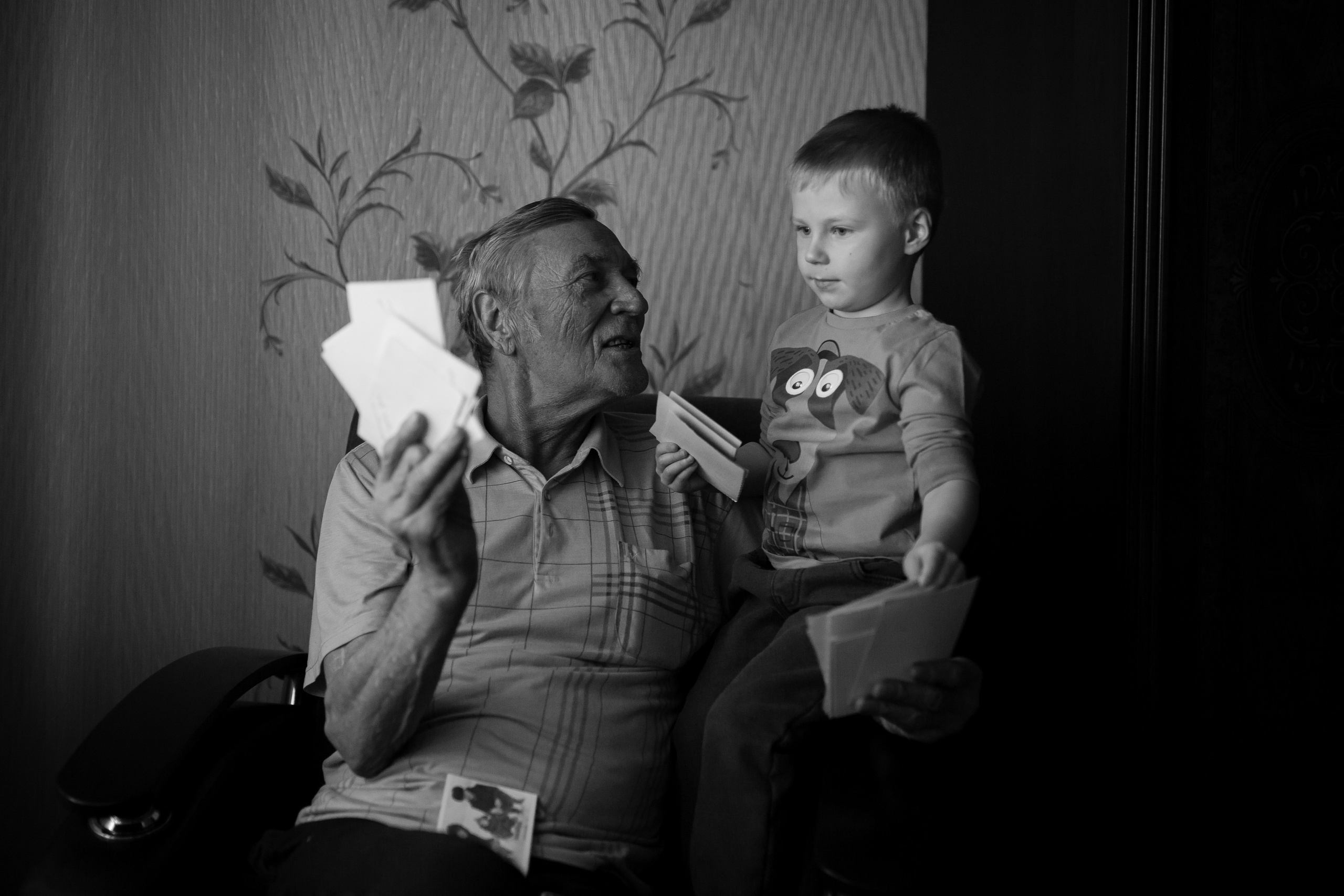 В гостях у дедушки. Семейный фотограф Алёна Шаталова