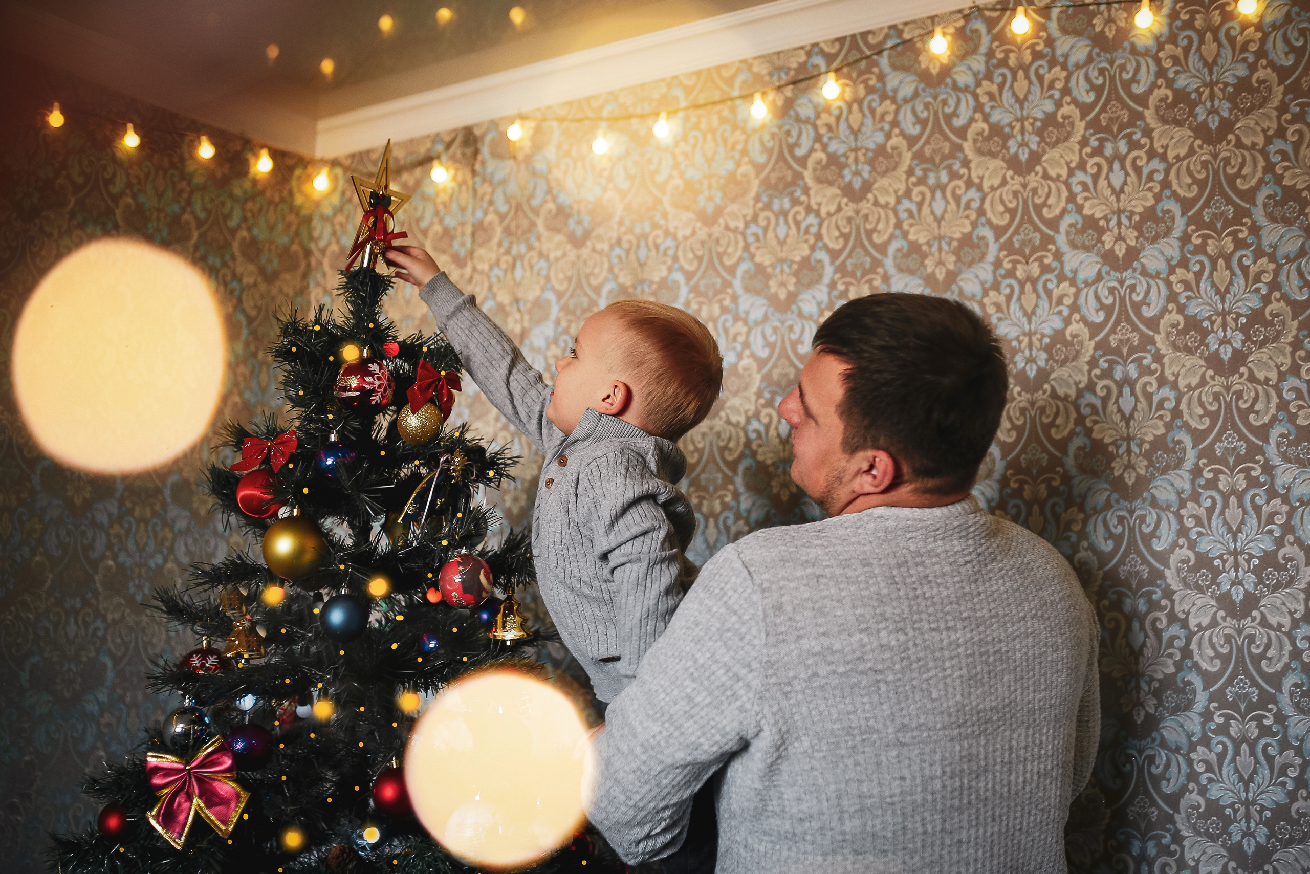 Новогодний фотосет дома. Отбасылық фотограф Алена Шаталова