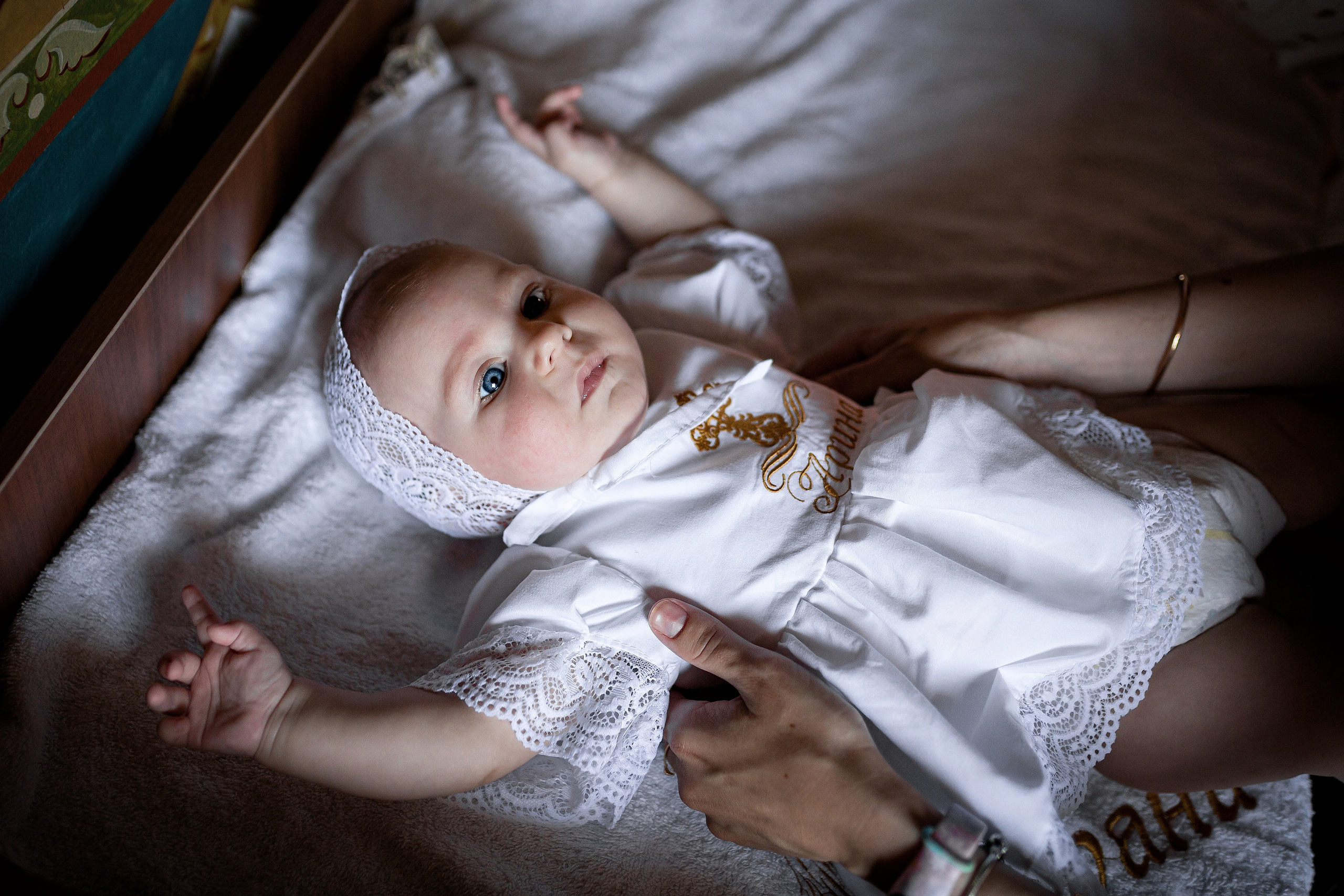 Анастасия. Крещение дочери. Отбасылық фотограф Алена Шаталова