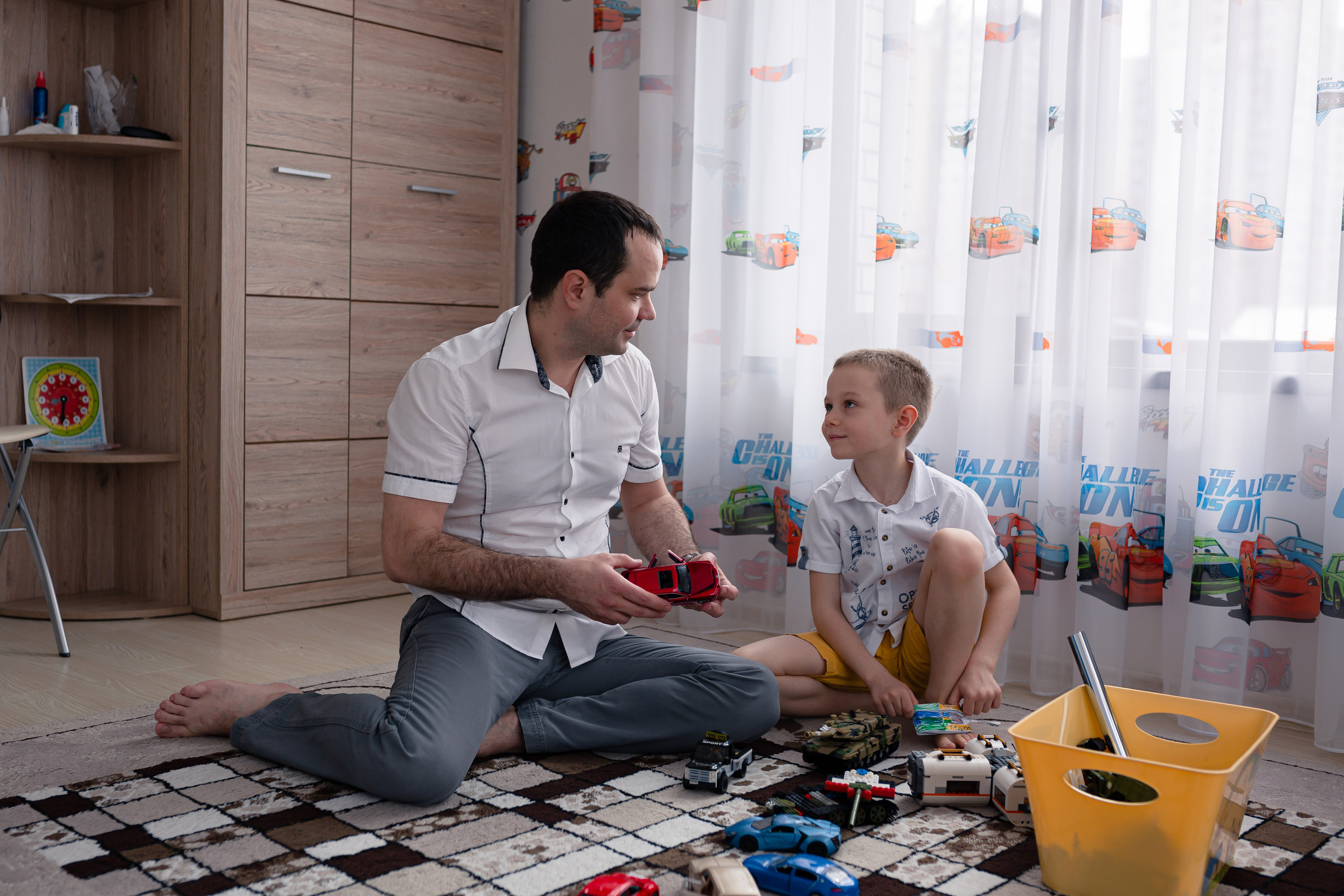 В детской. Домашняя съёмка. Семейный фотограф Алёна Шаталова