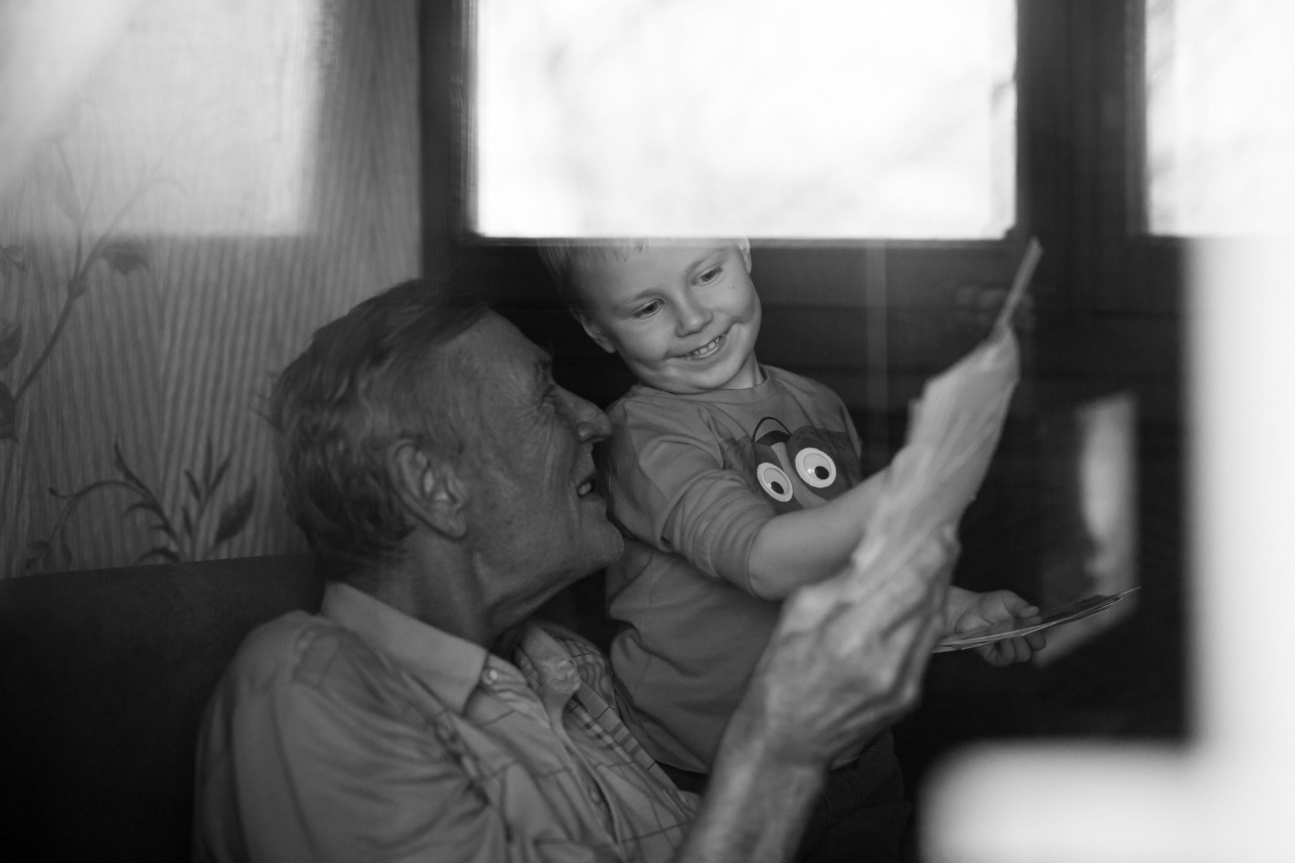 В гостях у дедушки. Семейный фотограф Алёна Шаталова