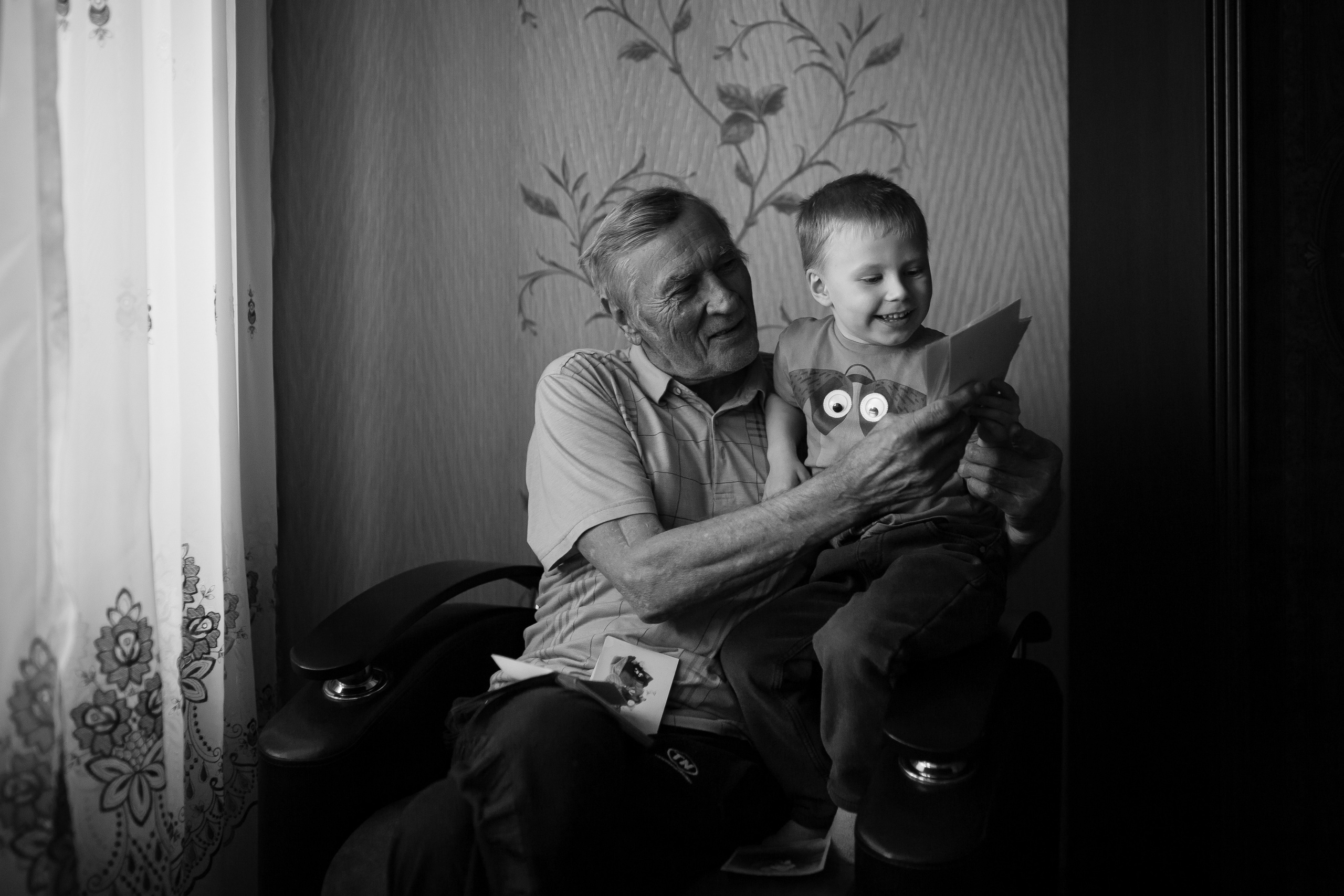 В гостях у дедушки. Семейный фотограф Алёна Шаталова