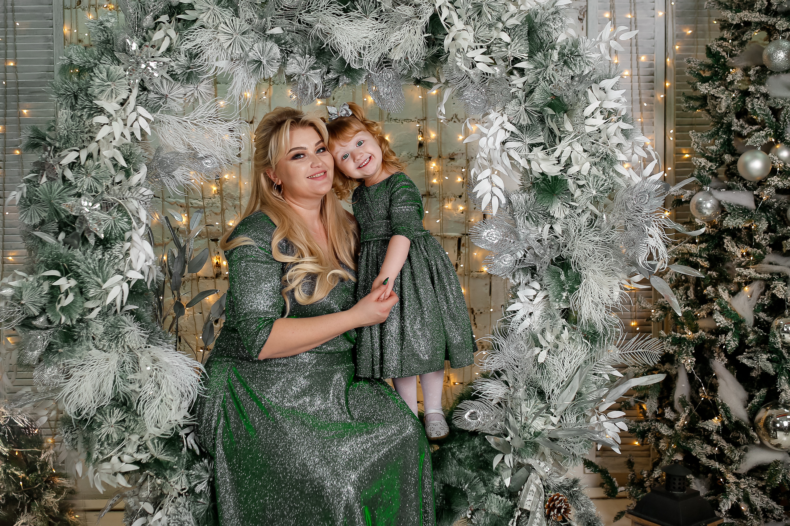 Новогодний фотосет в студии. Отбасылық фотограф Алена Шаталова