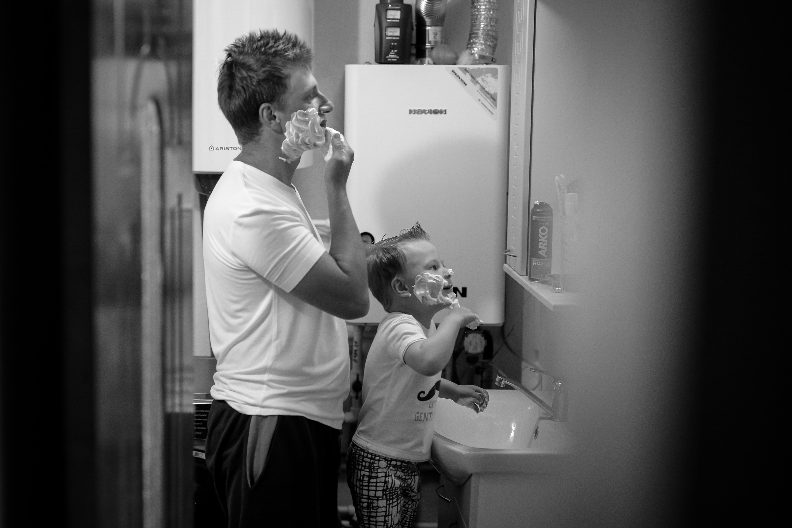 Мужчины. Съемка в бытовом жанре. Отбасылық фотограф Алена Шаталова