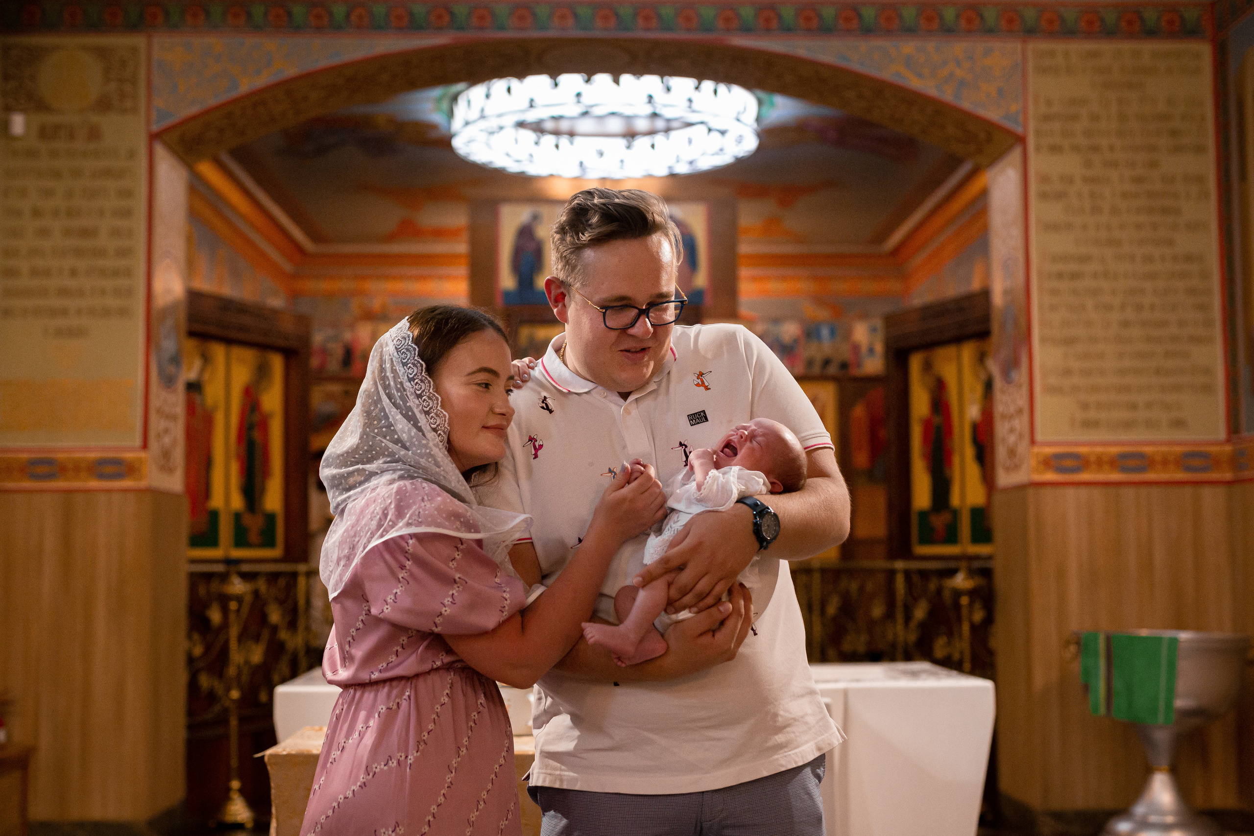 Диана. Крещение сына. Отбасылық фотограф Алена Шаталова