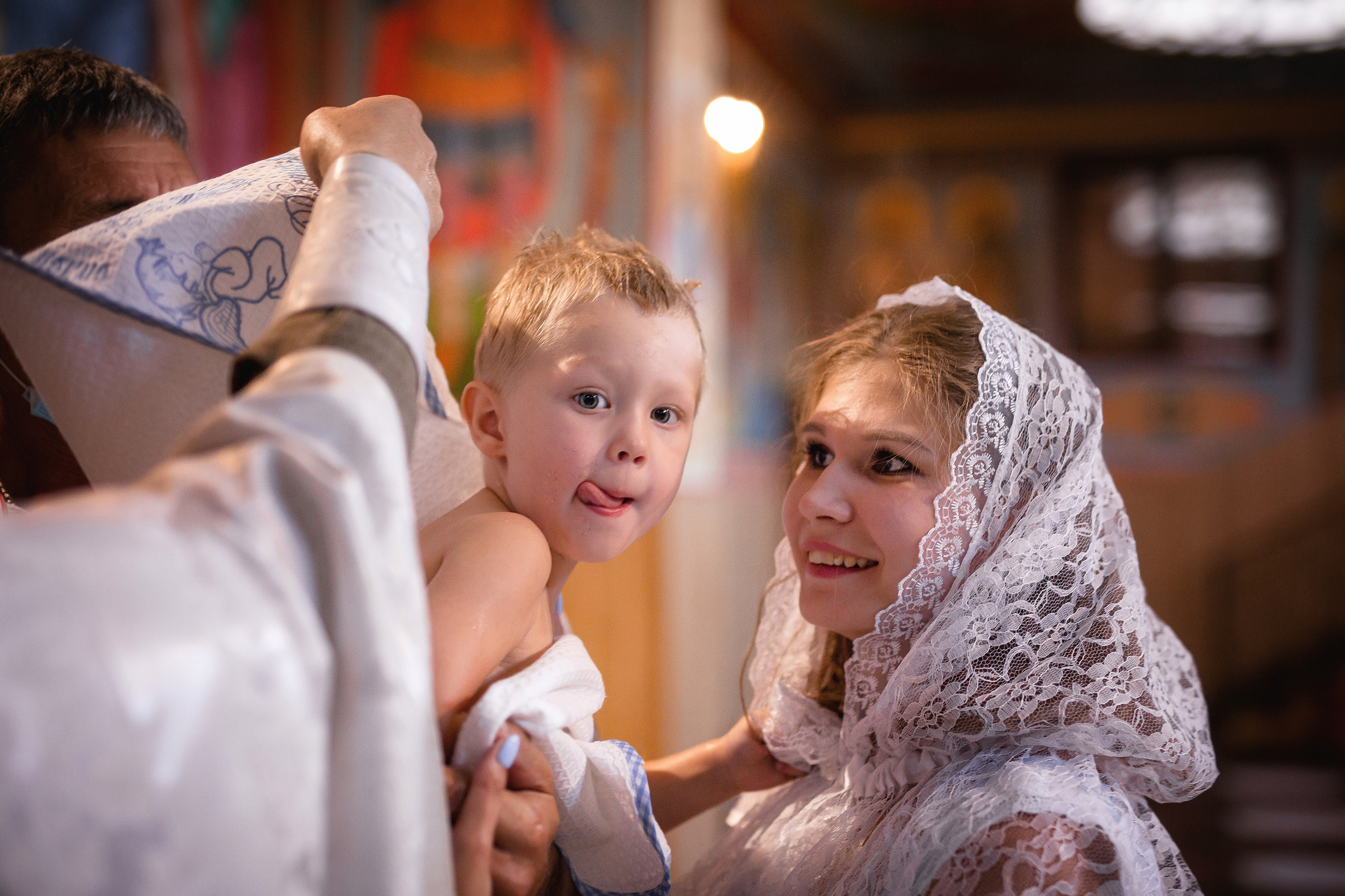 Вероника. Крещение сына. Отбасылық фотограф Алена Шаталова