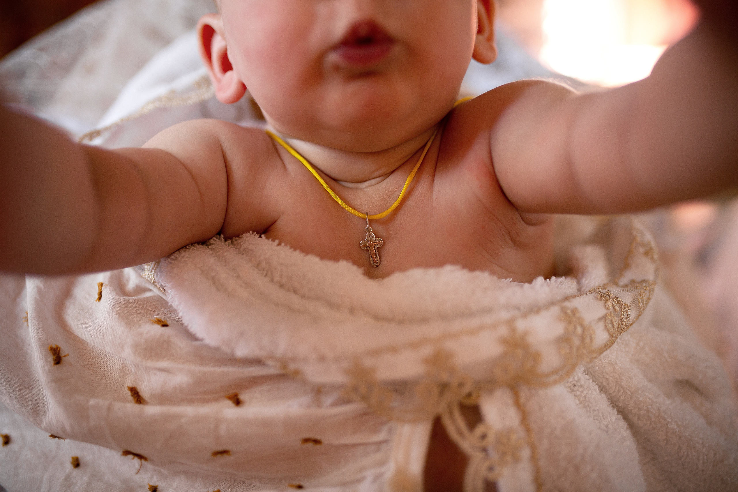 Анастасия. Крещение дочери. Отбасылық фотограф Алена Шаталова