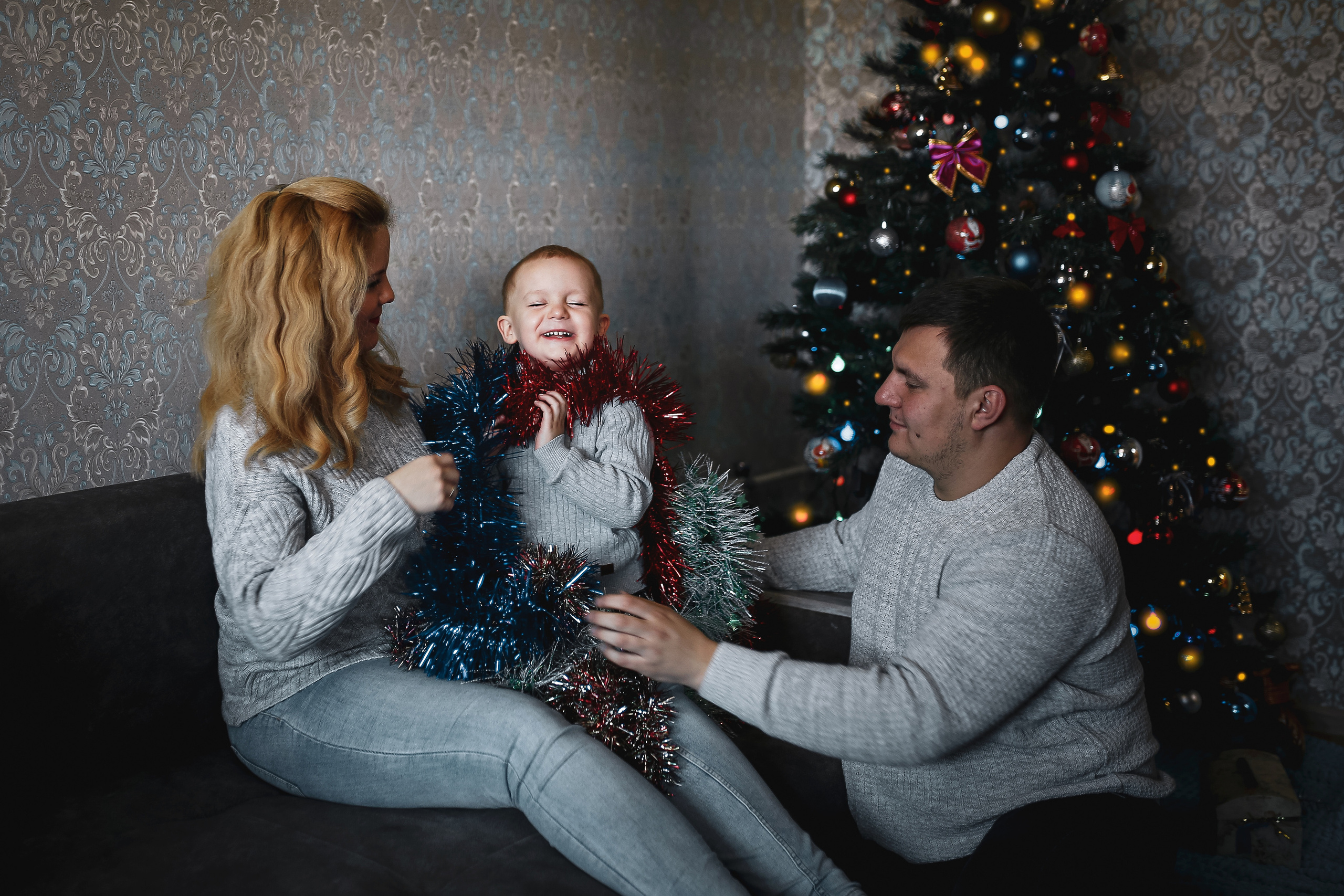 Новогодний фотосет дома. Отбасылық фотограф Алена Шаталова