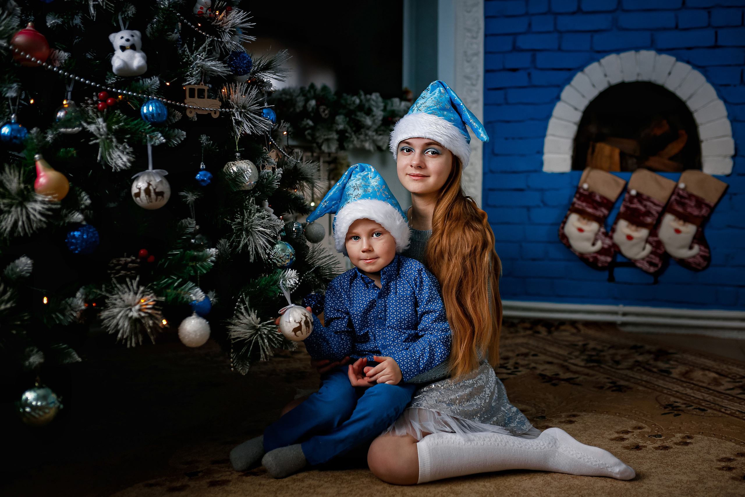 Новогодний фотосет дома. Отбасылық фотограф Алена Шаталова