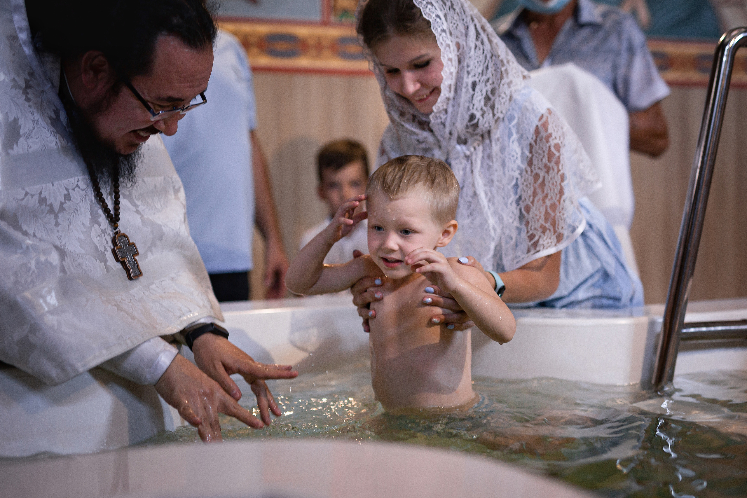 Вероника. Крещение сына. Отбасылық фотограф Алена Шаталова