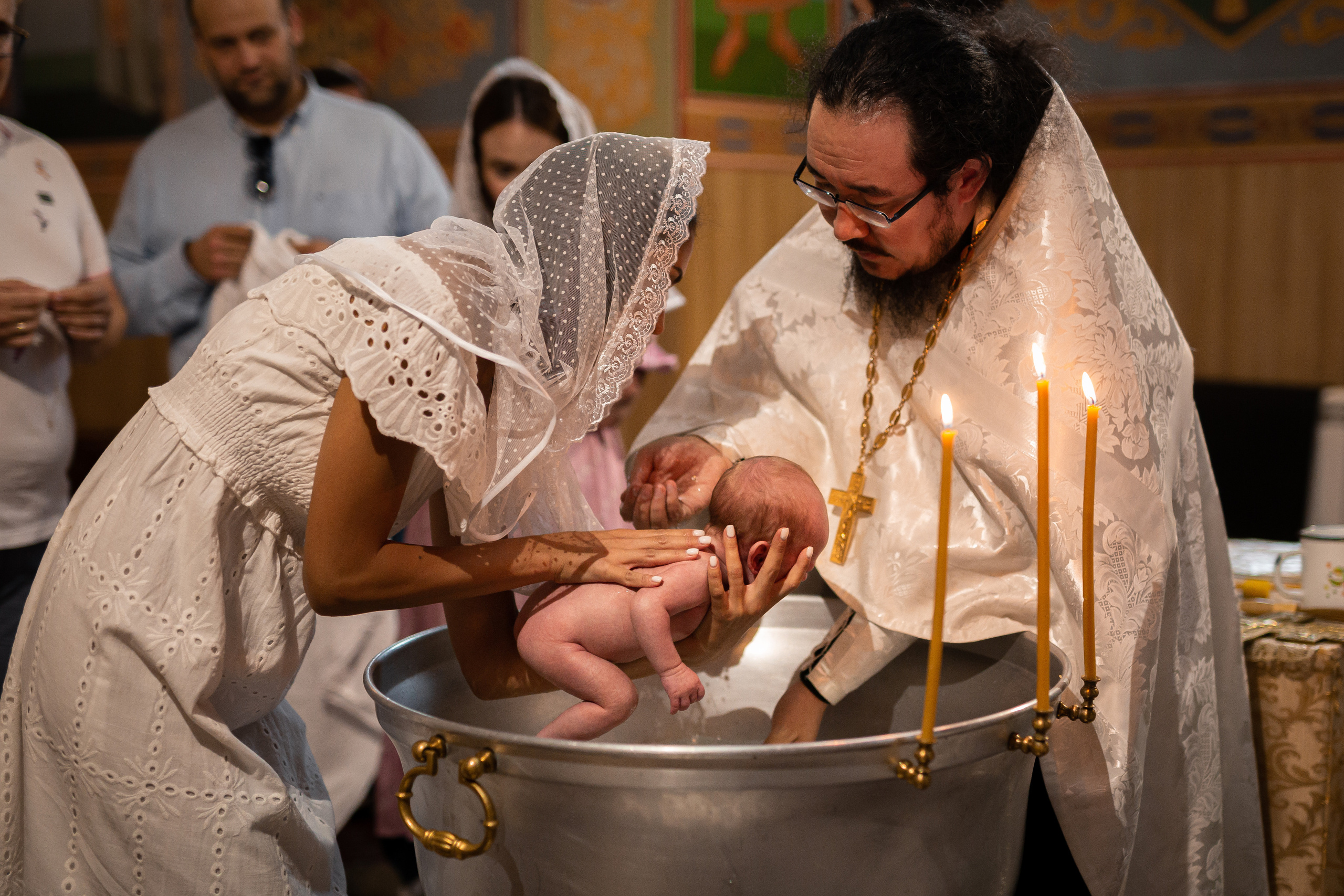 Диана. Крещение сына. Отбасылық фотограф Алена Шаталова