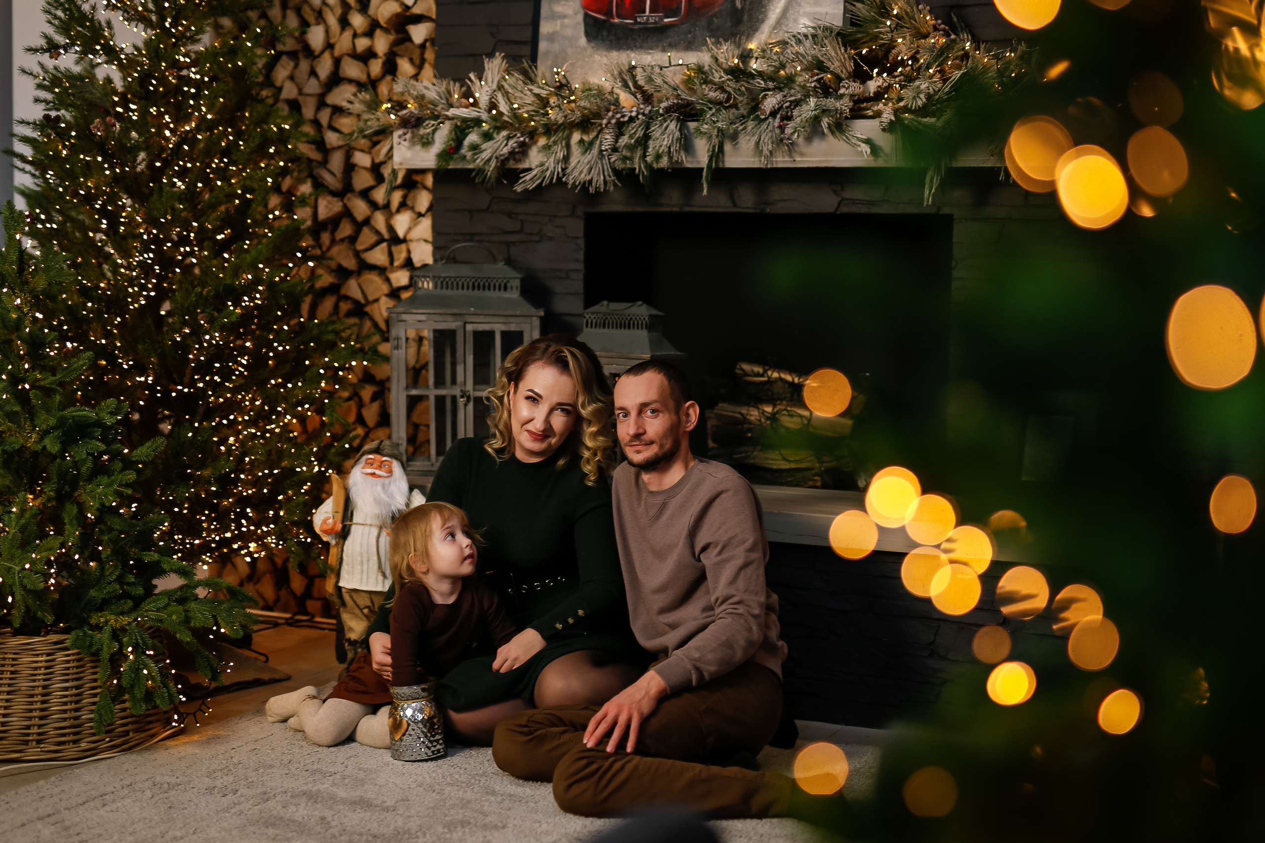 Новогодняя семейная фотосессия. Семейный фотограф Алёна Шаталова