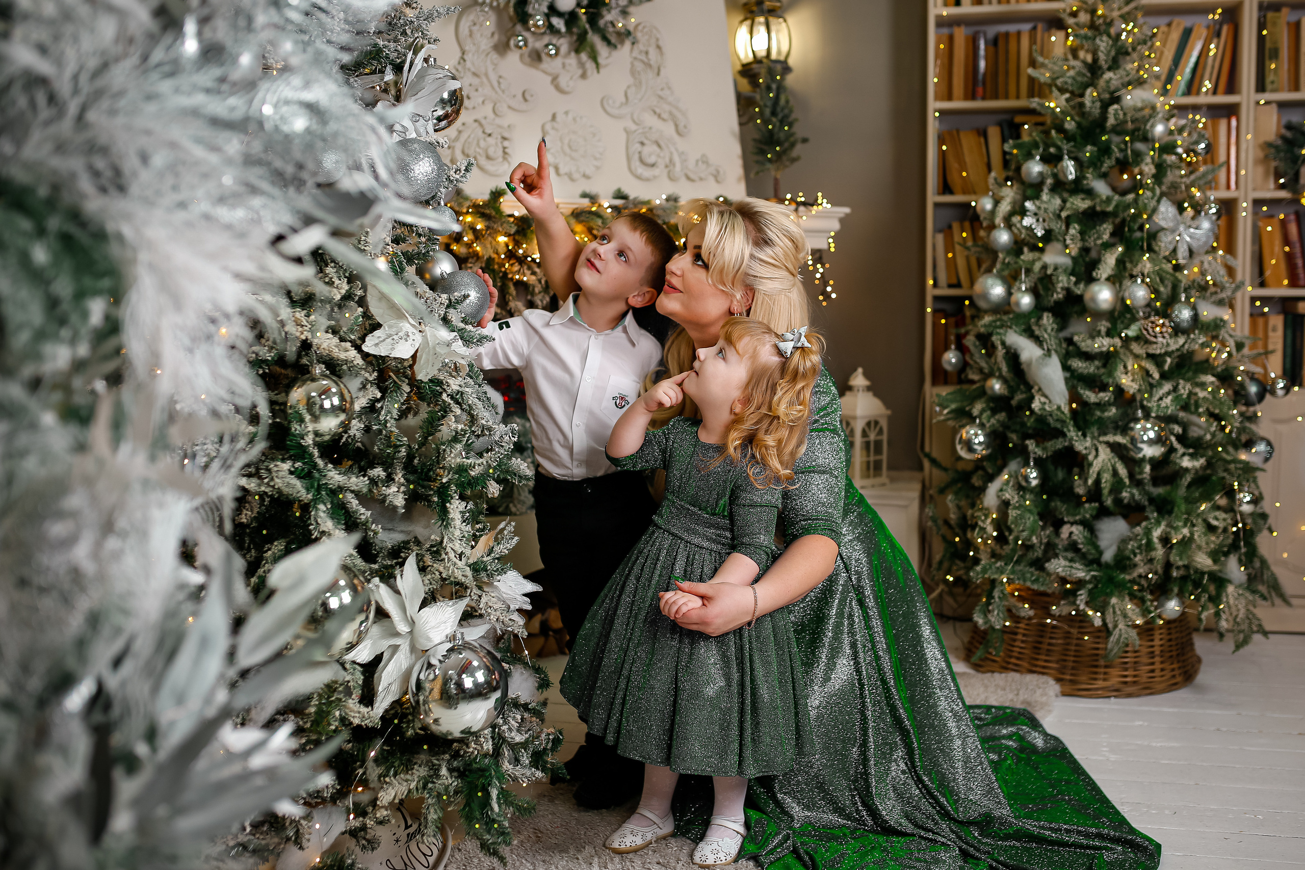Новогодний фотосет в студии. Отбасылық фотограф Алена Шаталова