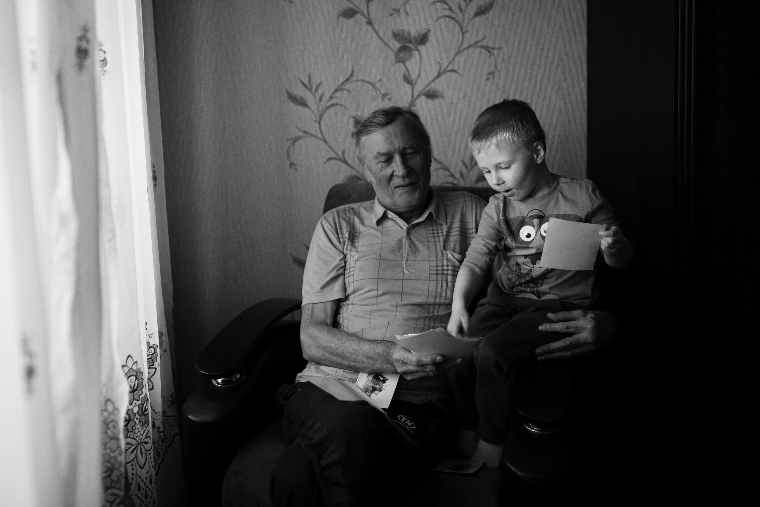 В гостях у дедушки. Семейный фотограф Алёна Шаталова