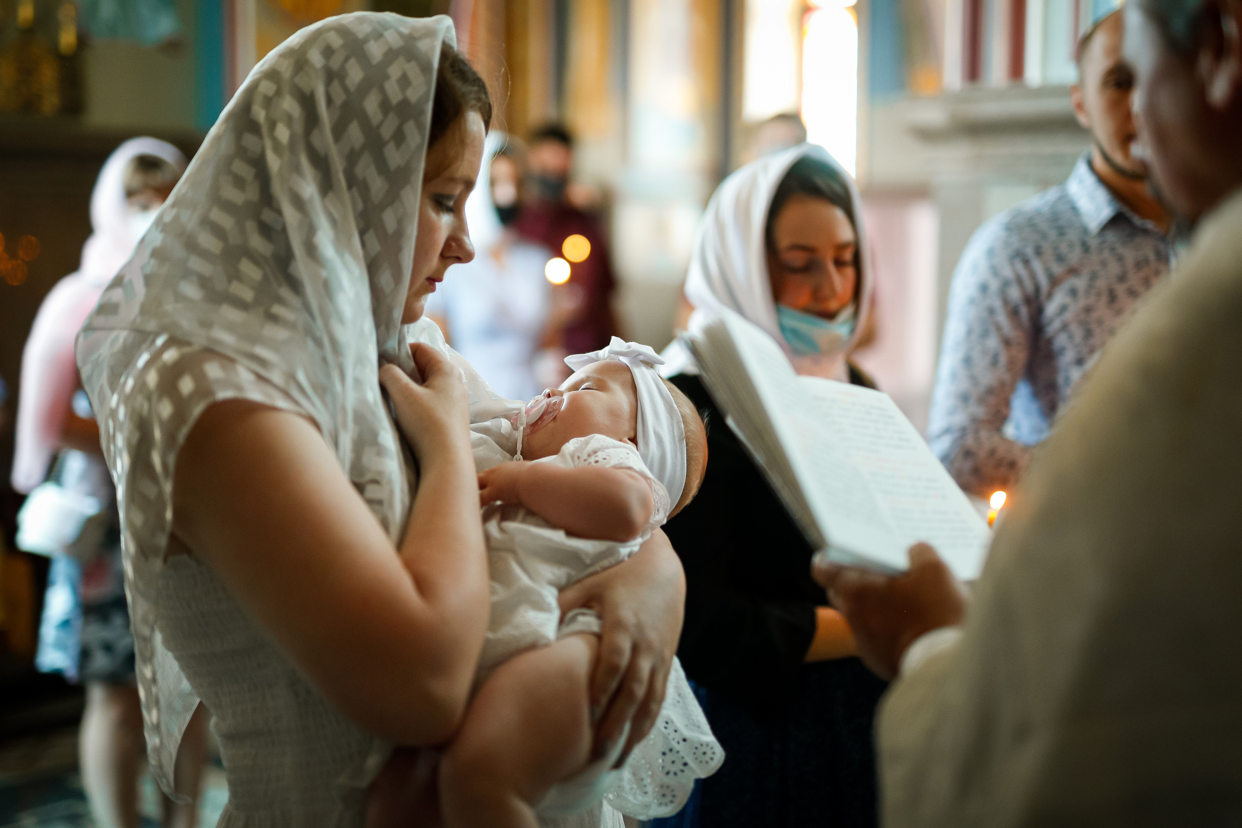 Александра. Крещение дочери. Отбасылық фотограф Алена Шаталова