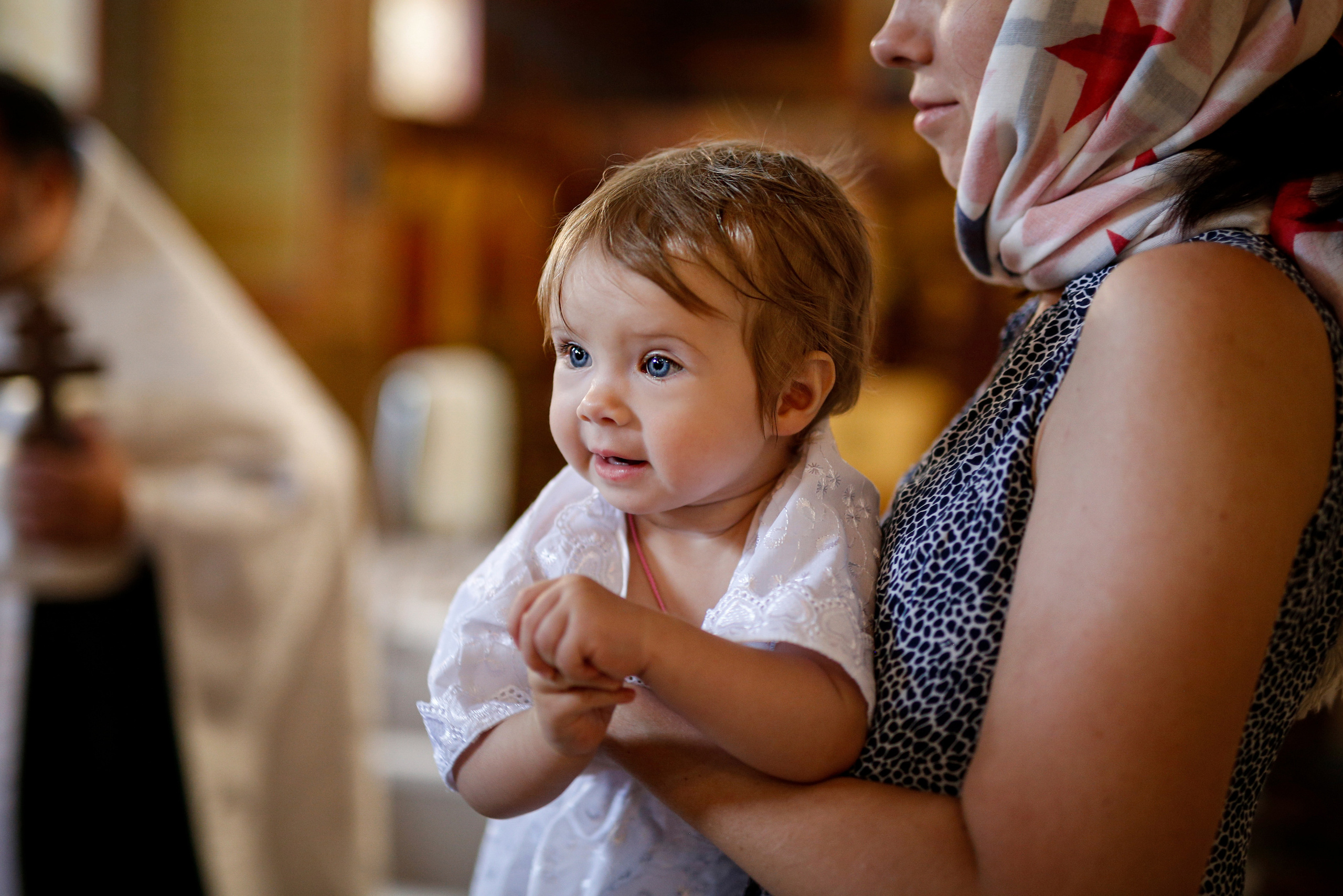Александр. Крещение дочери. Отбасылық фотограф Алена Шаталова
