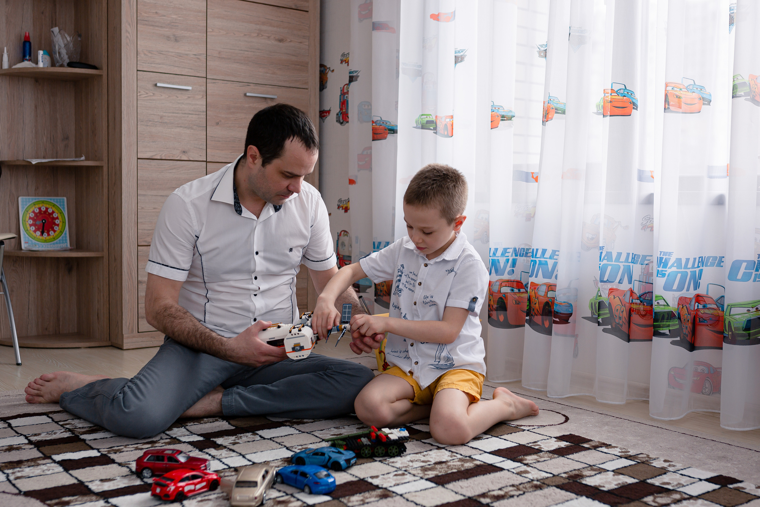 В детской. Домашняя съёмка. Семейный фотограф Алёна Шаталова