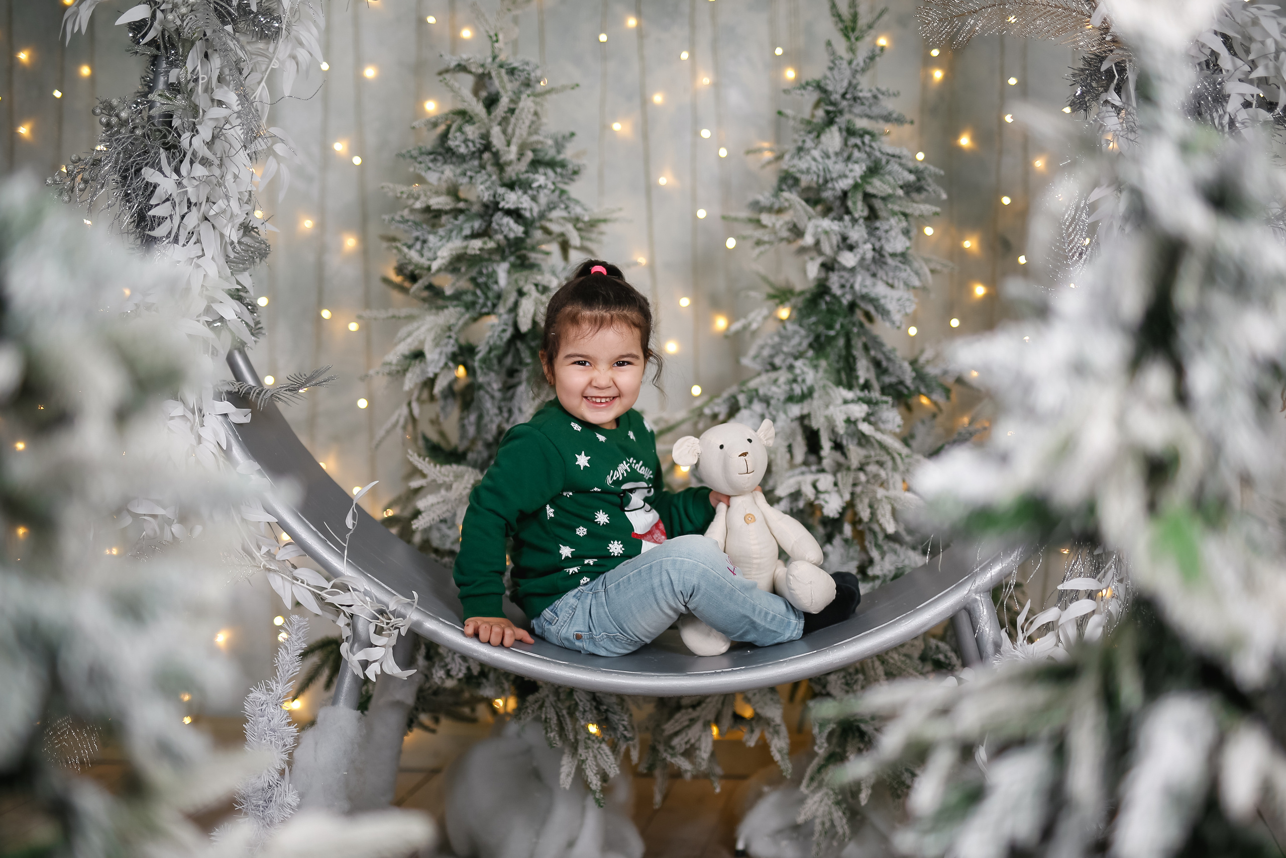 Новогодняя фотосессия в студии. Семейный фотограф Алёна Шаталова