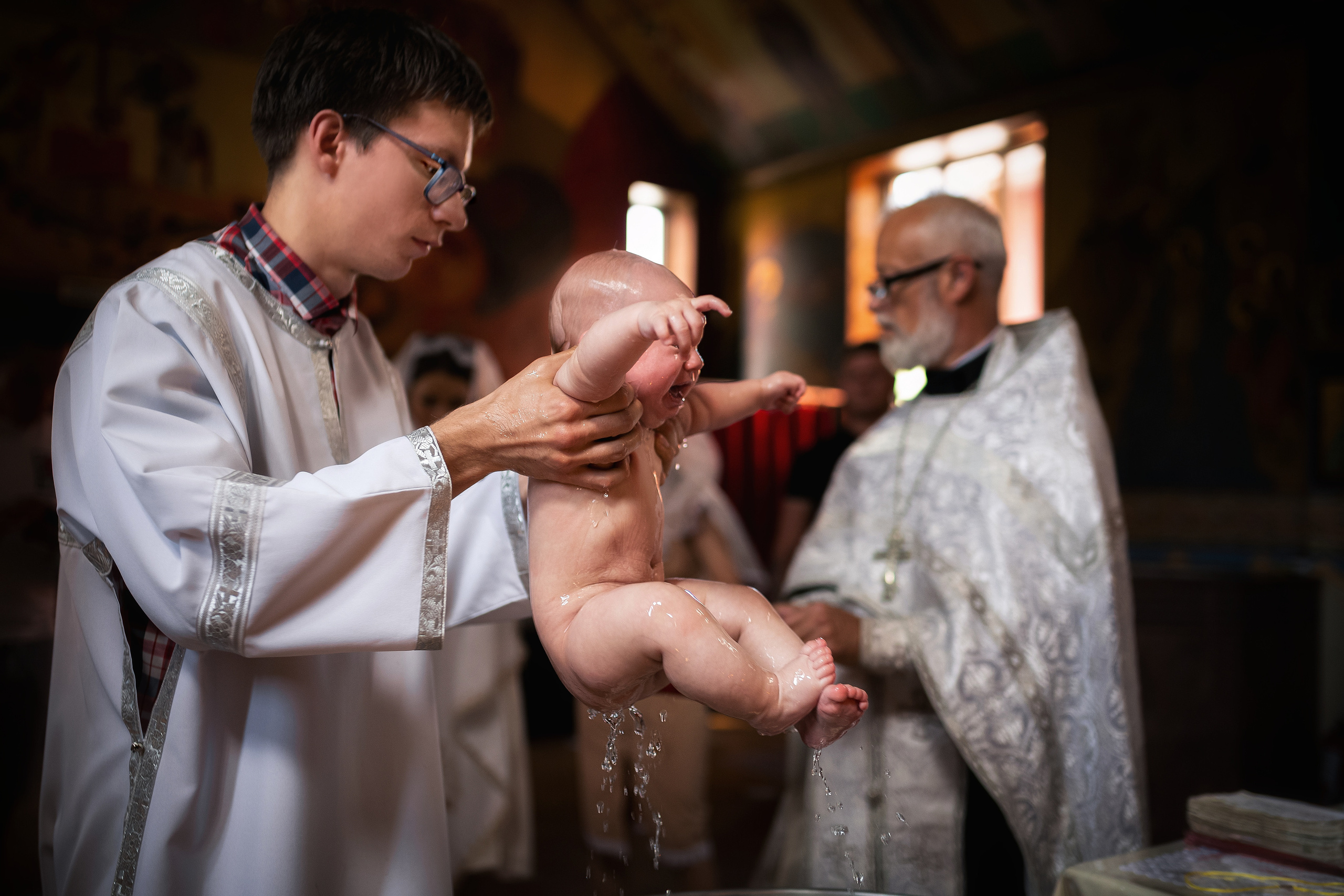 Анастасия. Крещение дочери. Отбасылық фотограф Алена Шаталова