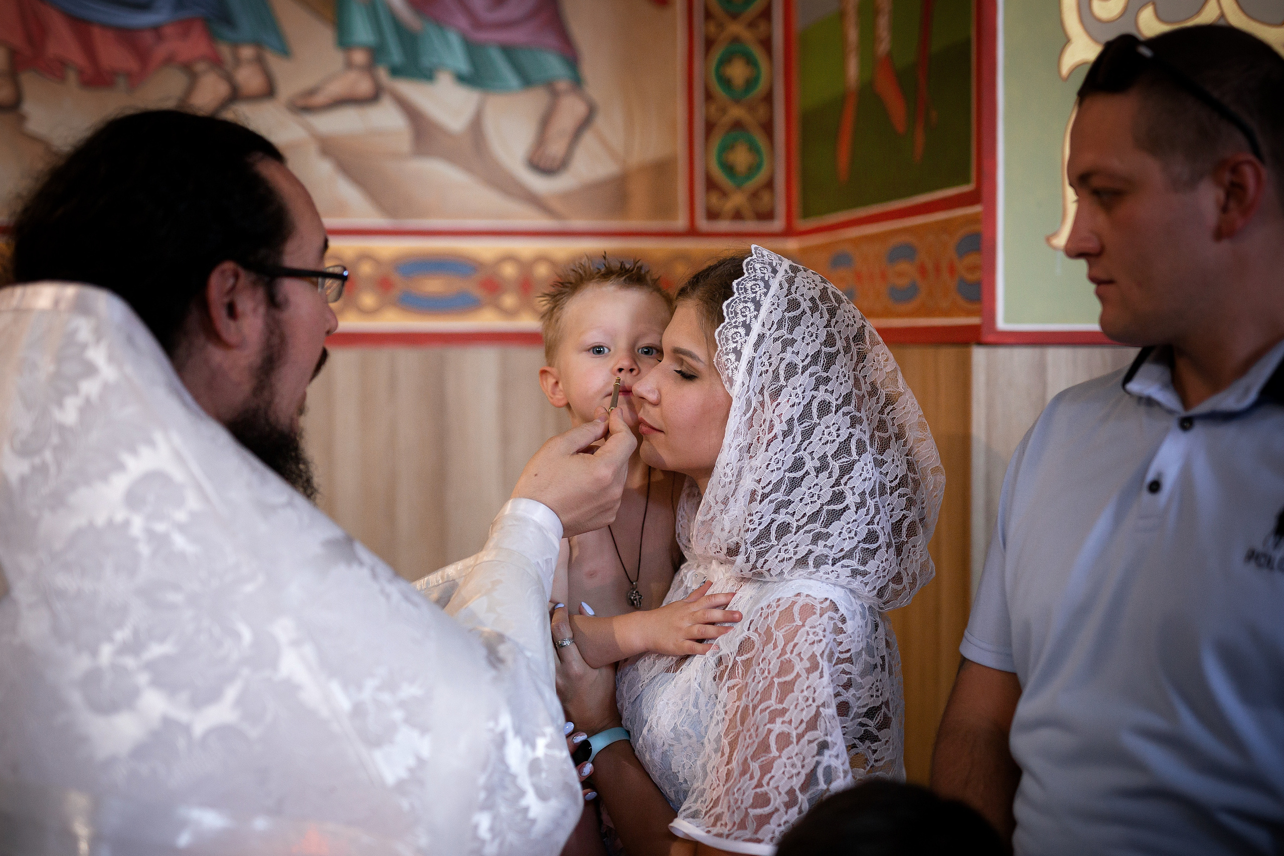 Вероника. Крещение сына. Отбасылық фотограф Алена Шаталова