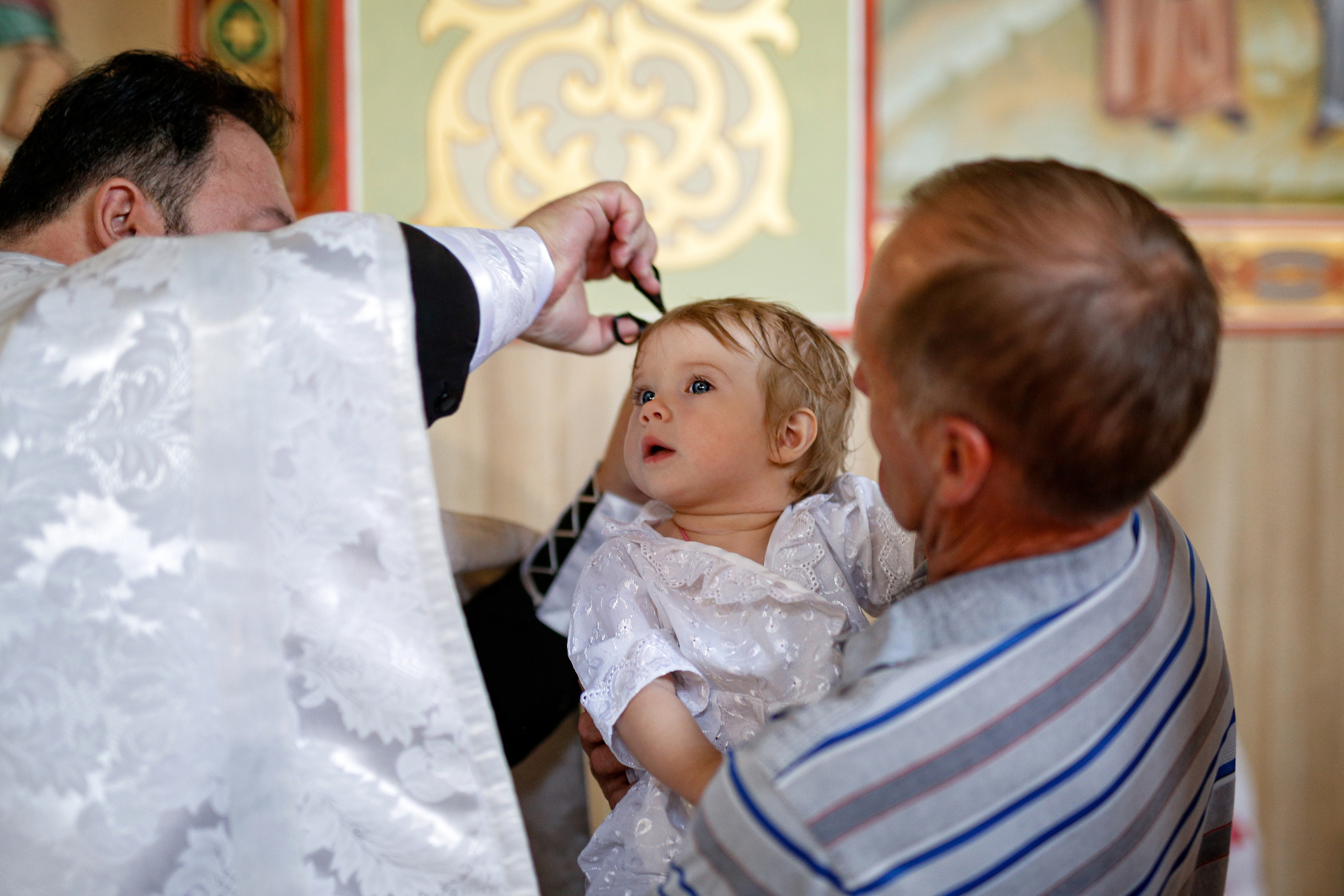 Александр. Крещение дочери. Отбасылық фотограф Алена Шаталова