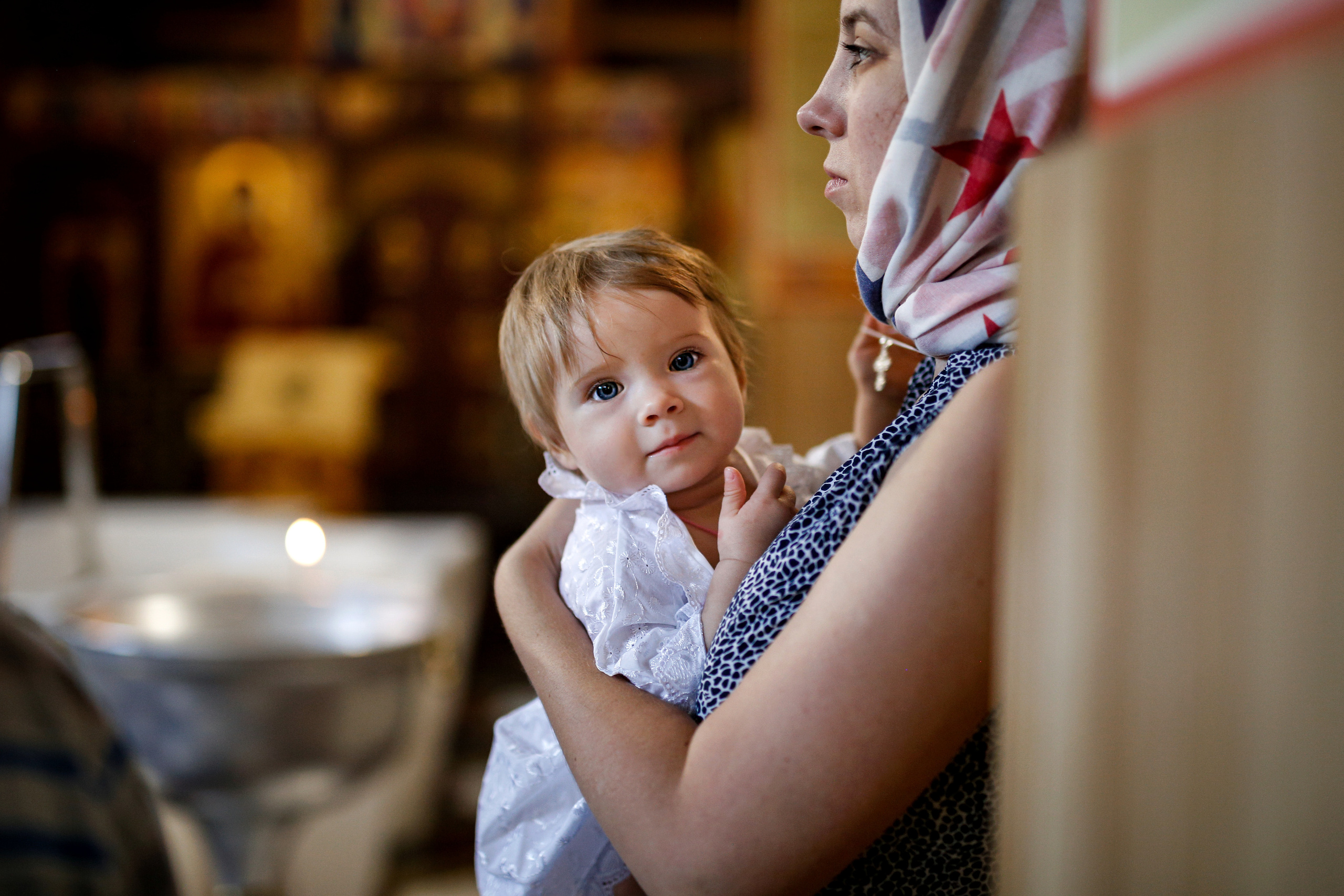 Александр. Крещение дочери. Отбасылық фотограф Алена Шаталова