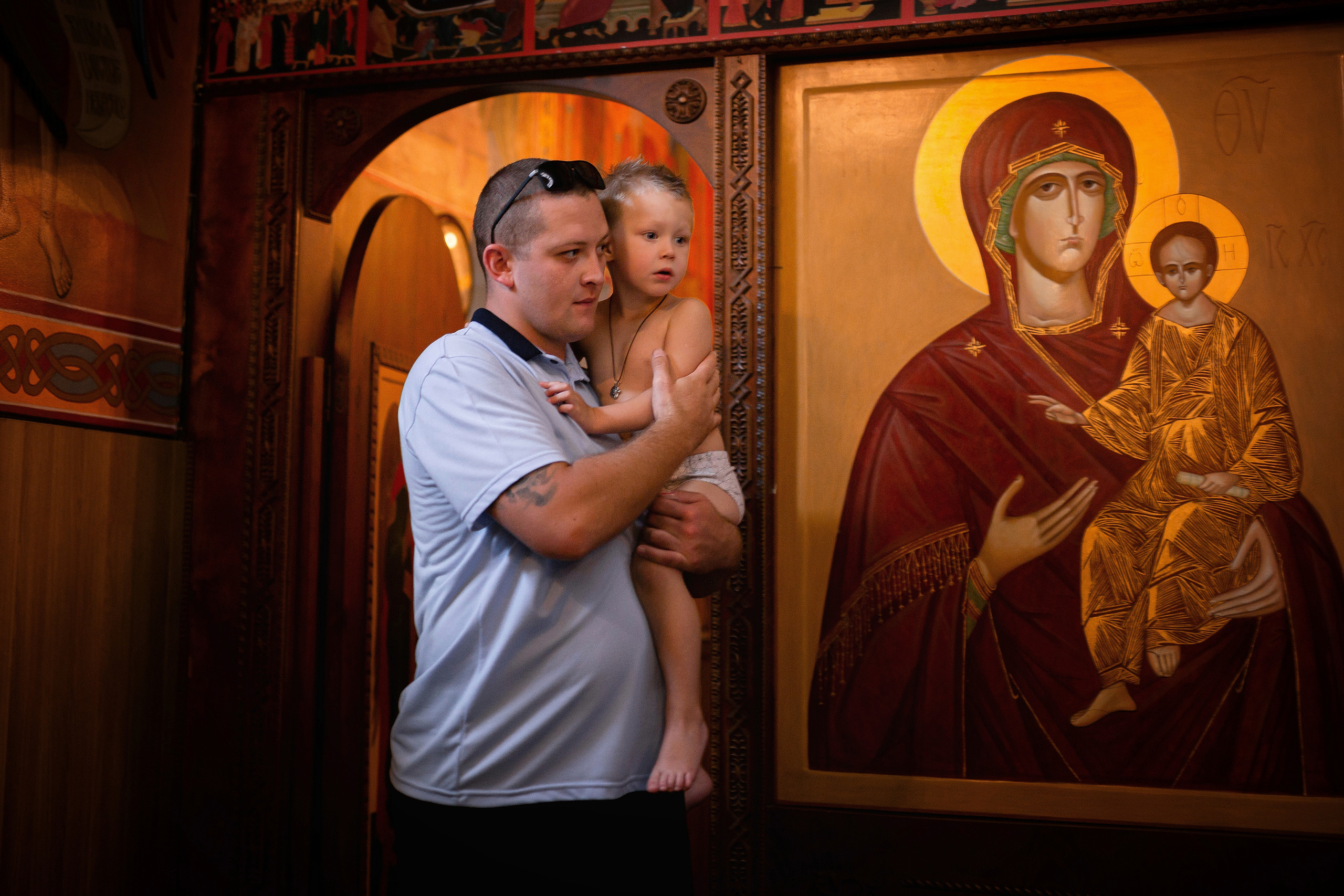 Вероника. Крещение сына. Отбасылық фотограф Алена Шаталова