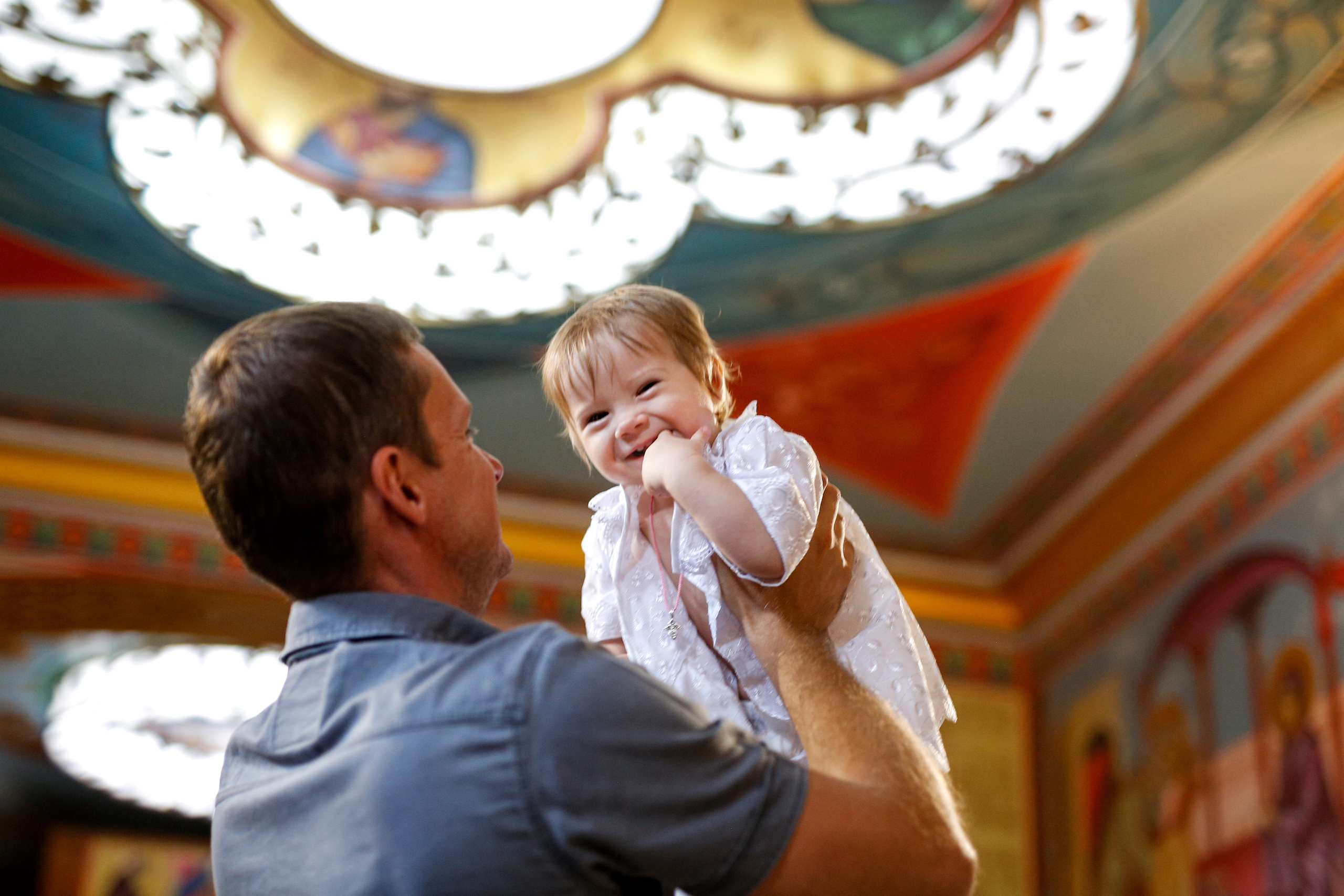 Александр. Крещение дочери. Отбасылық фотограф Алена Шаталова