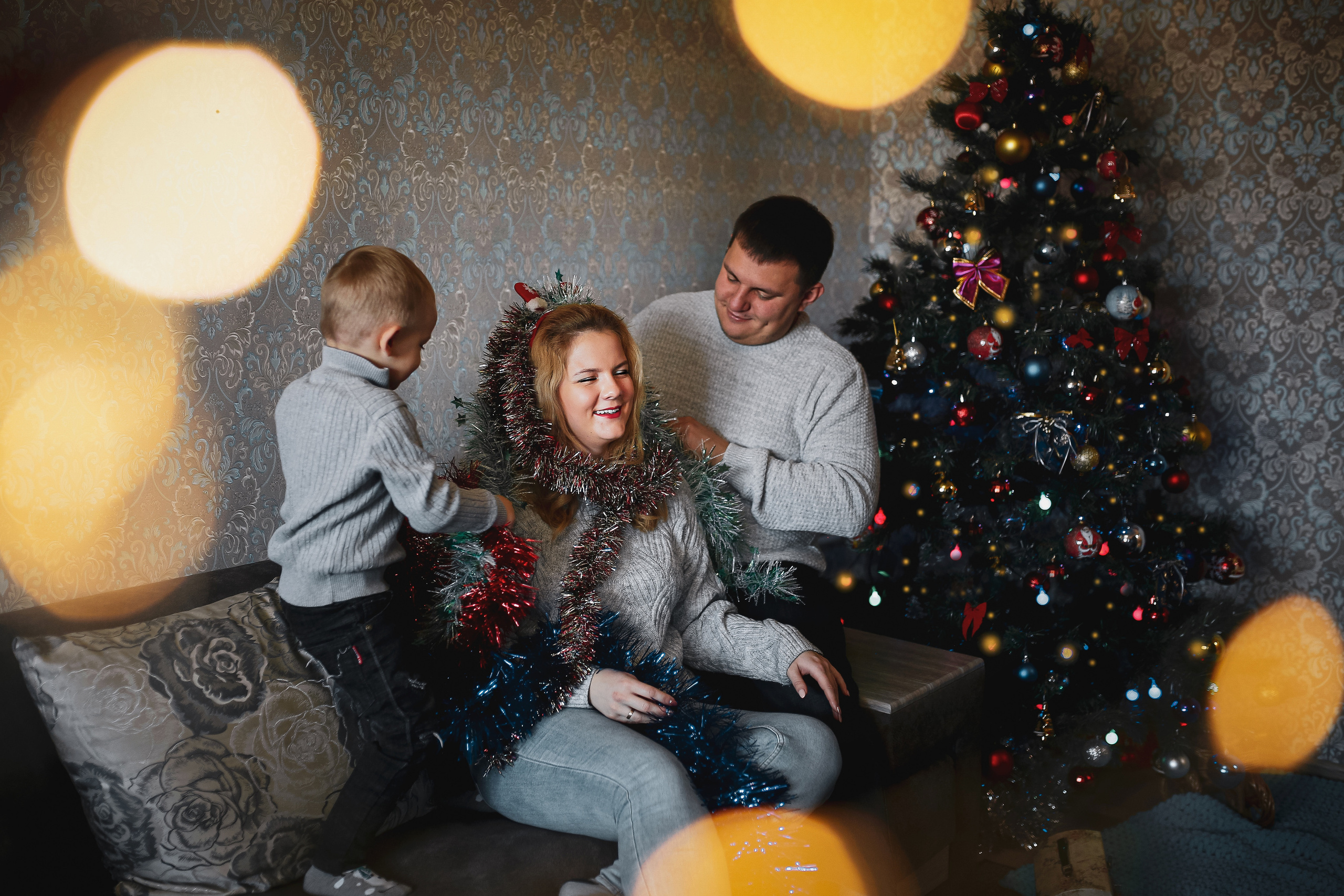 Новогодний фотосет дома. Отбасылық фотограф Алена Шаталова