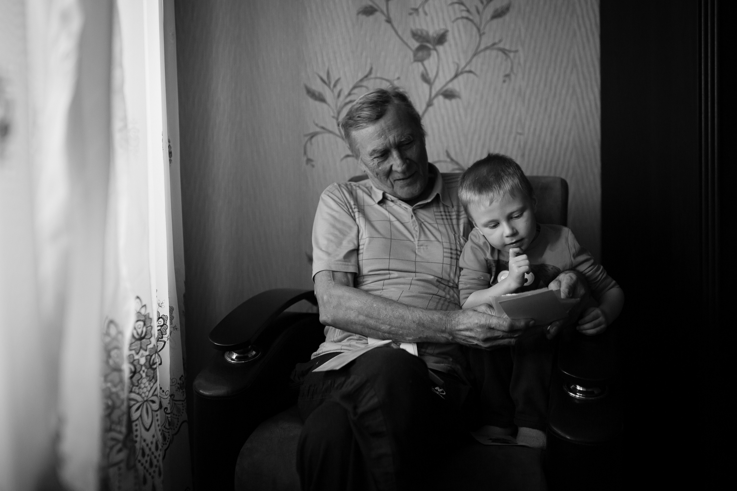 В гостях у дедушки. Семейный фотограф Алёна Шаталова