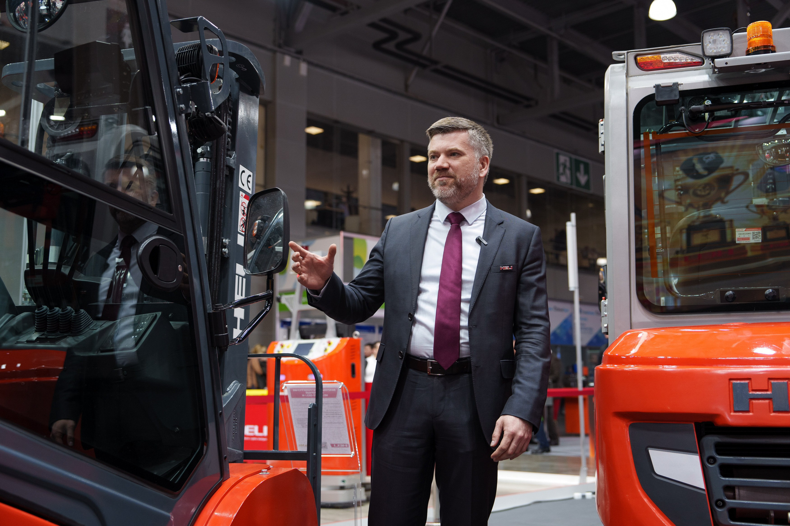 HELI. Стенд в Крокус Экспо. Фотограф Саша Блюз