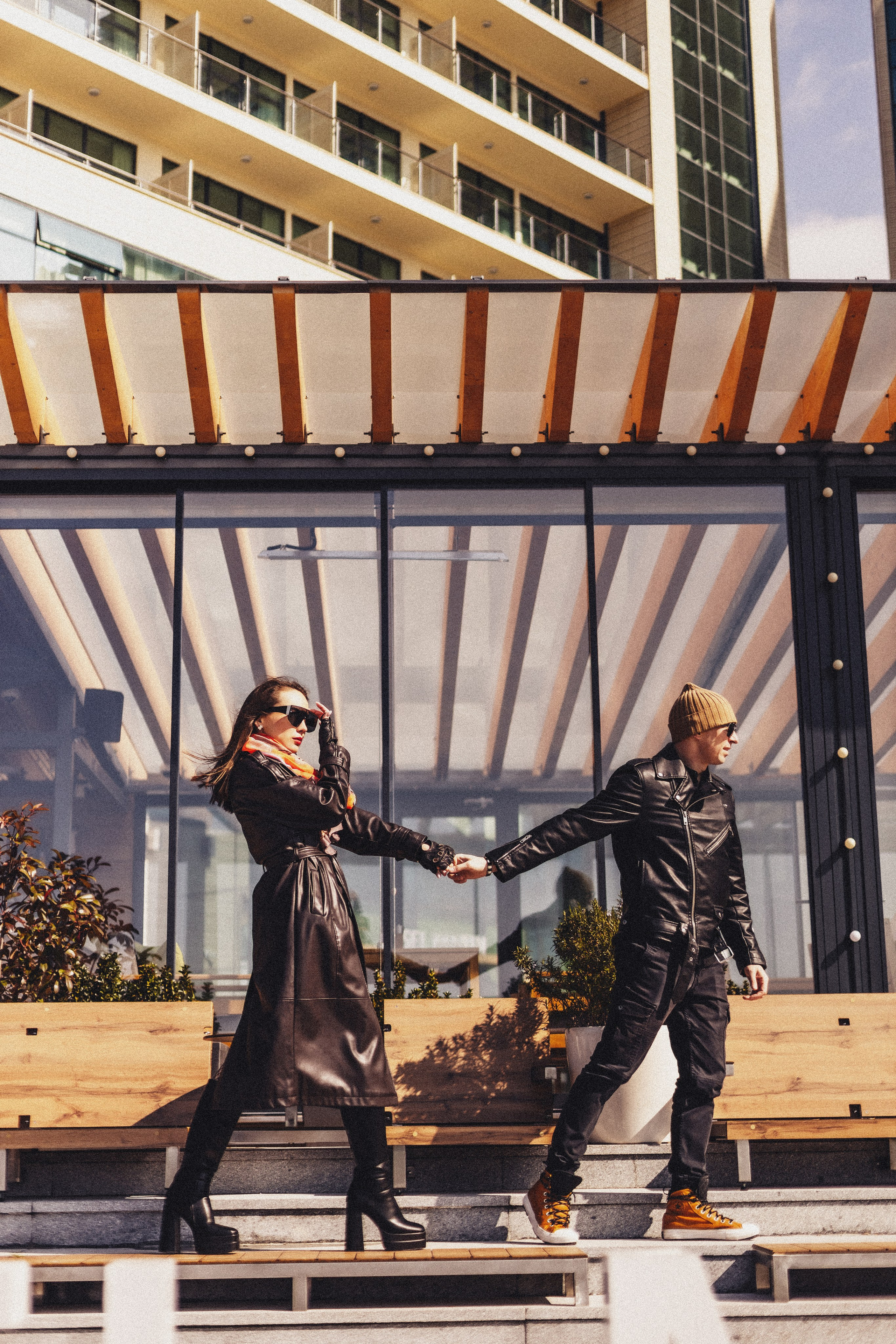 Катя и Юра «Street style на улицах Сочи». Женский и семейный фотограф Ростов-на-Дону и Сочи