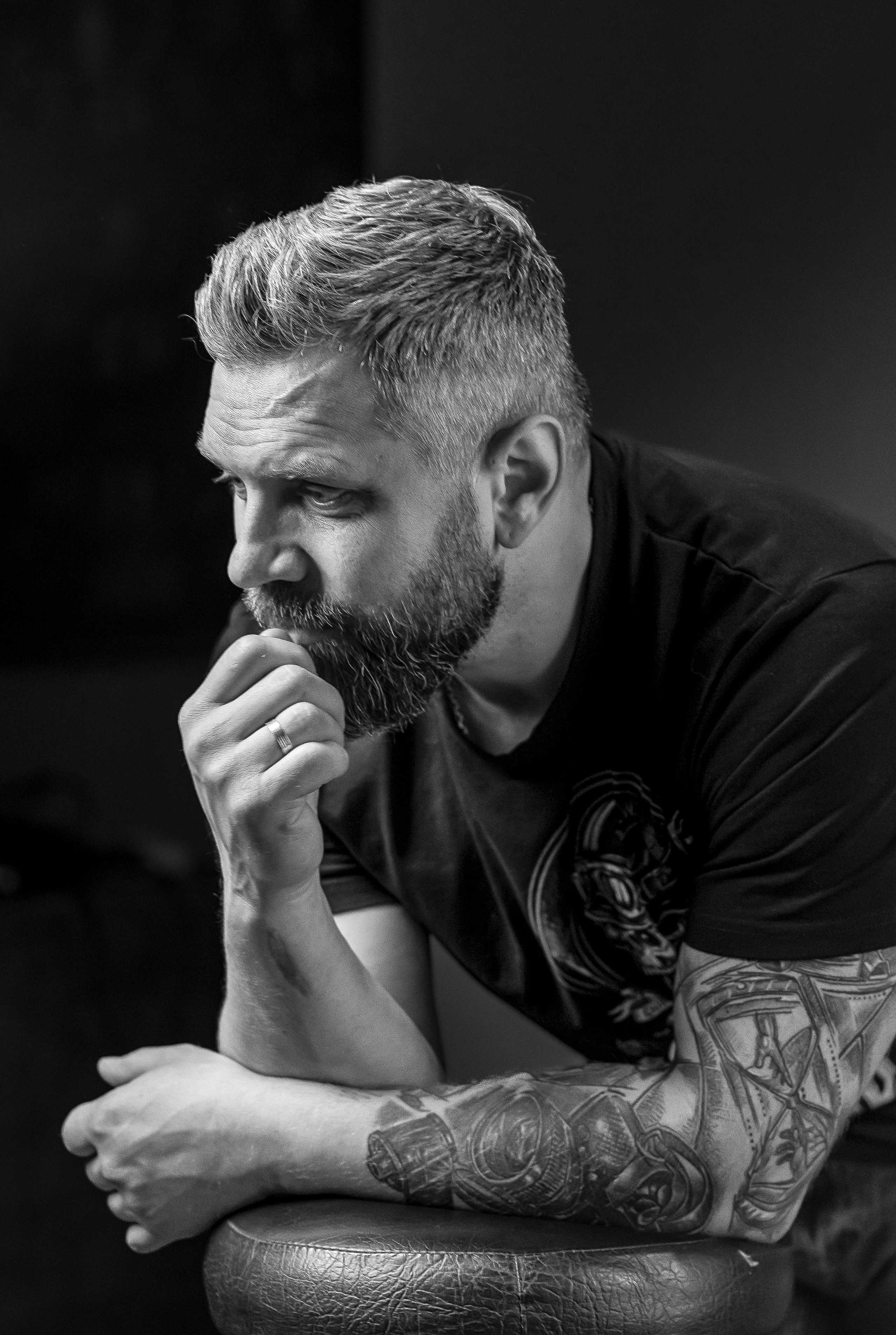 Мужской портрет. Алексей. Фотограф Люся Воробьева