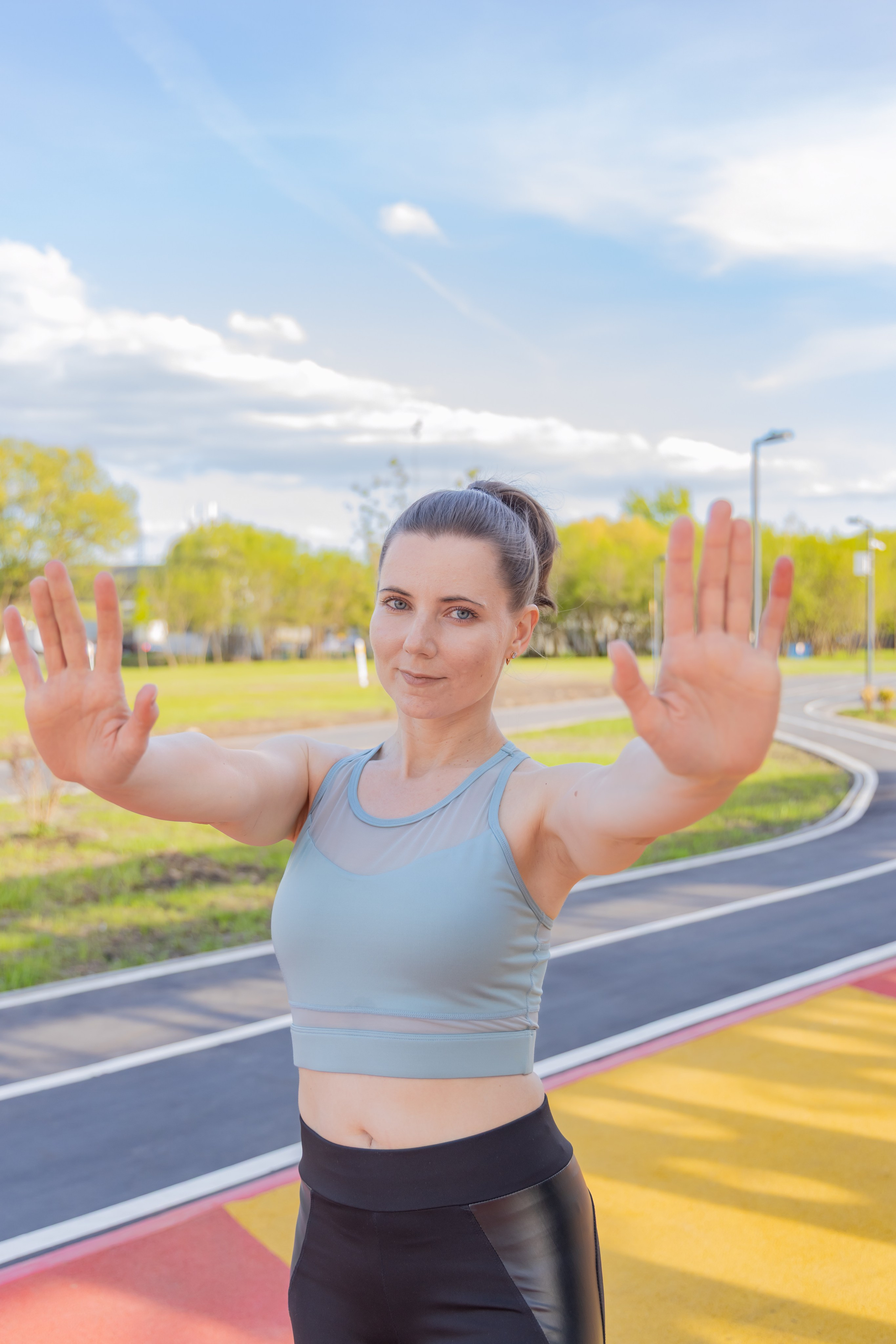 Фотосессия в стиле спорт #2 — Модель Ирина Елисеева. Репортажный, семейный и студийный фотограф в Москве Демин Алексей