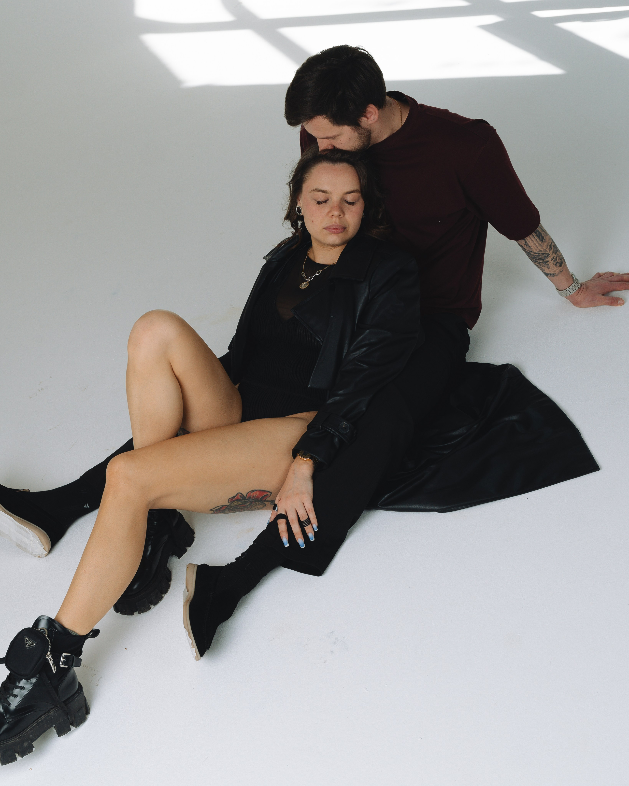 Оказалось трое. Фотограф в Москве Шалышко Ангелина