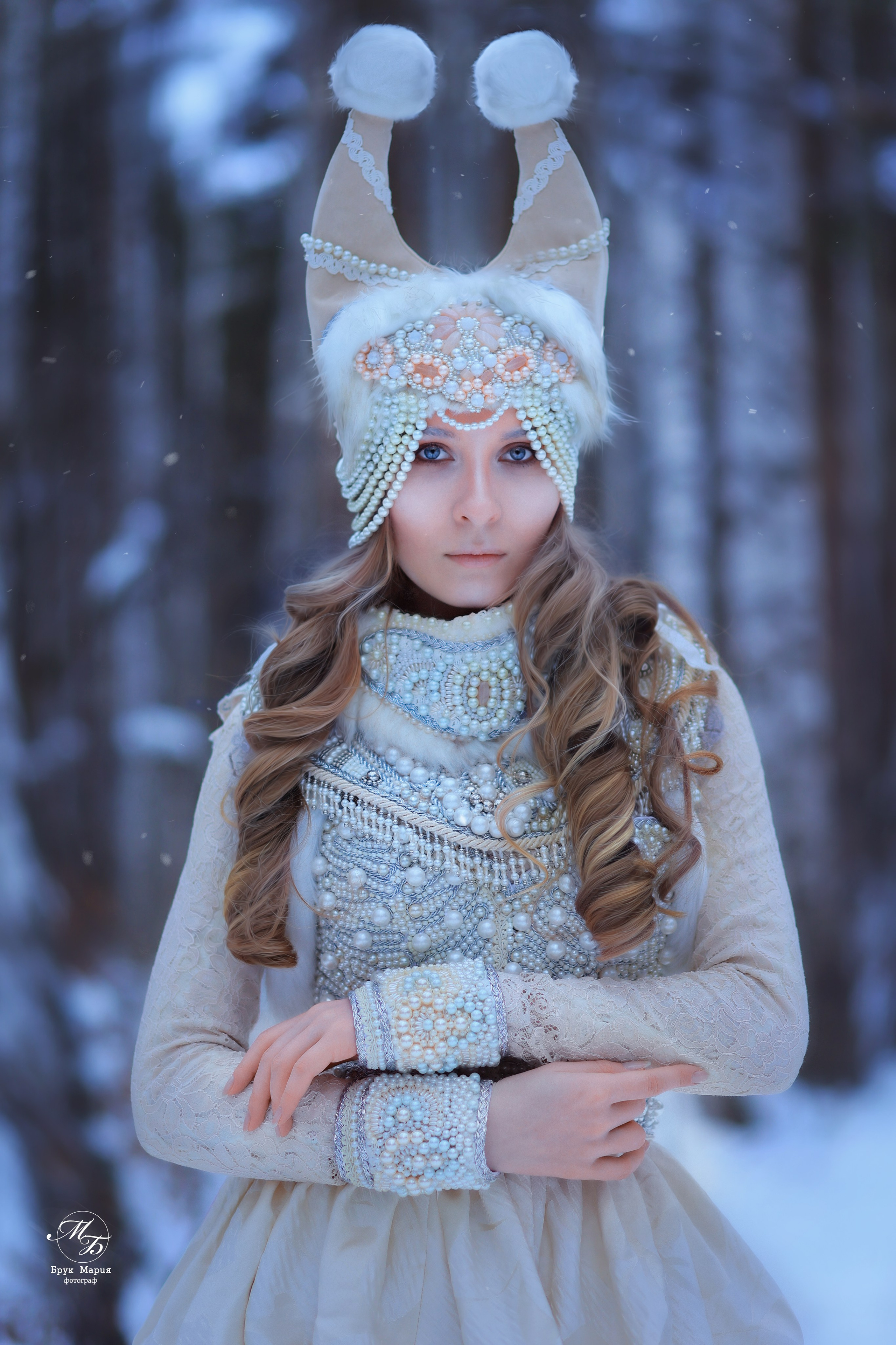 Снежная королева. Художественный фотограф в Екатеринбурге Брук Мария