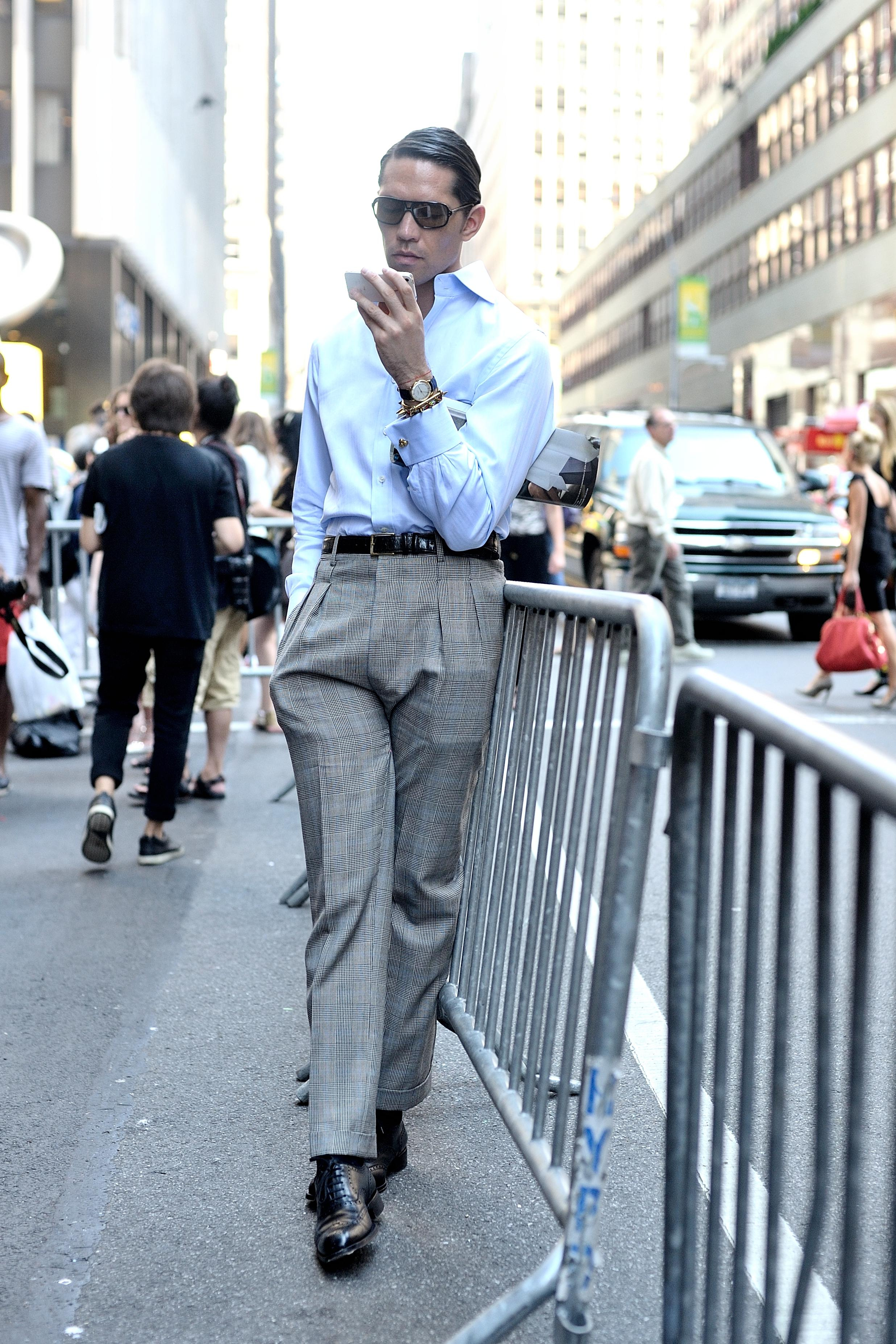 MBFW NYC Streetstyle. Фотограф Артем Дербенев Москва