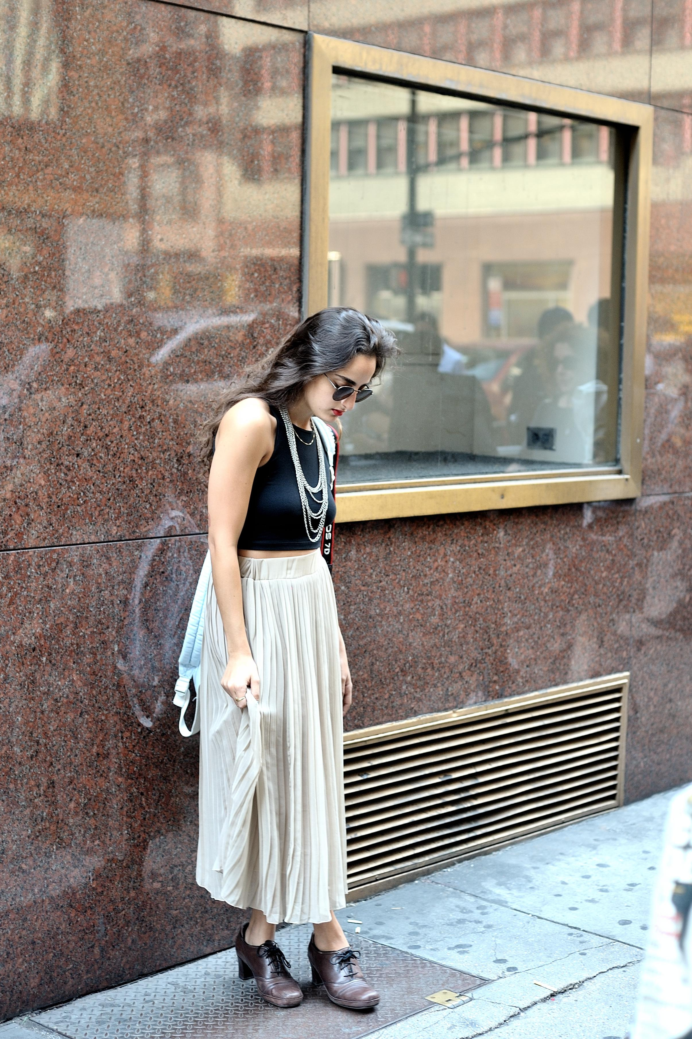 MBFW NYC Streetstyle. Фотограф Артем Дербенев Москва