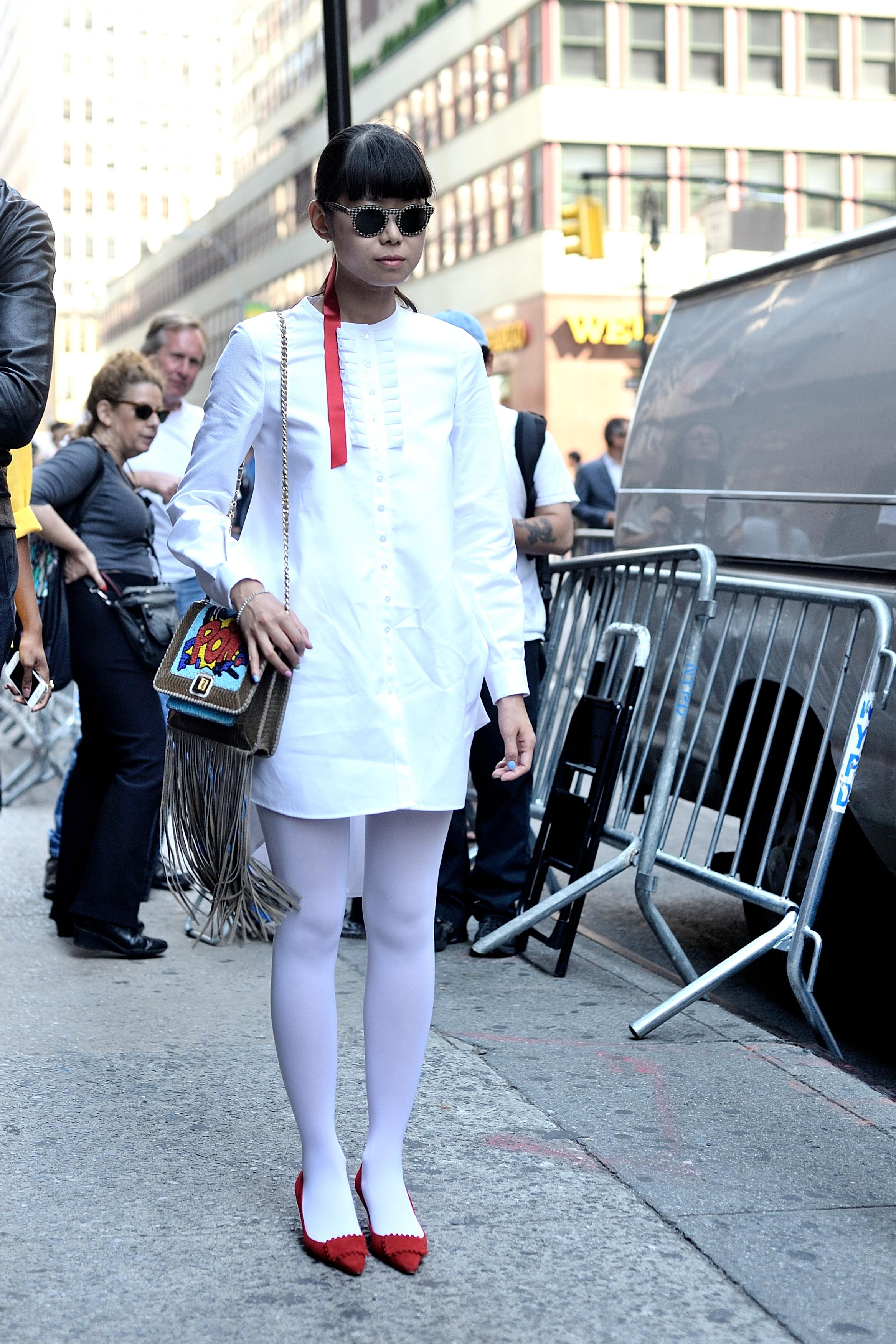 MBFW NYC Streetstyle. Фотограф Артем Дербенев Москва