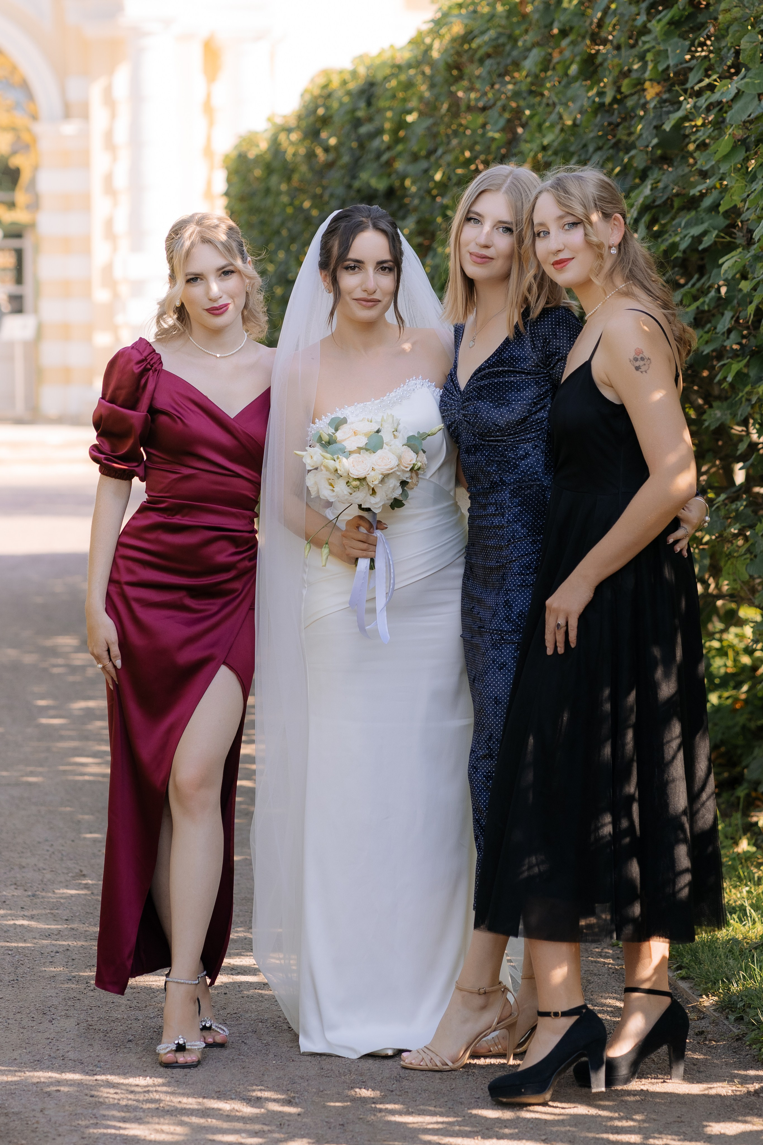 Свадебная фотосессия в Москве, парк Кусково. Свадебный фотограф в Москве Анна Полушина