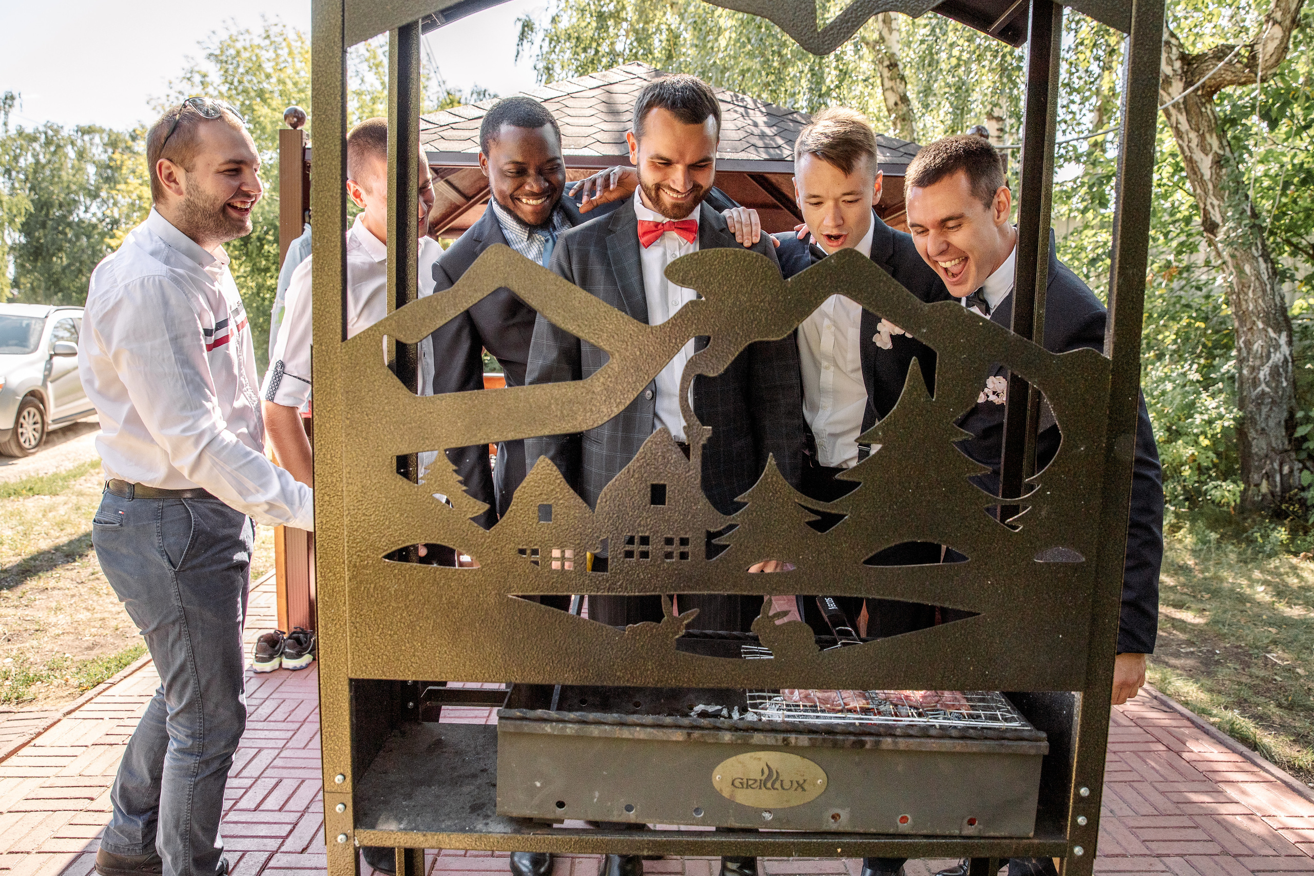 Сборы Андрея с барбекю. Свадебный и семейный фотограф в Челябинске Юлия Ишимова